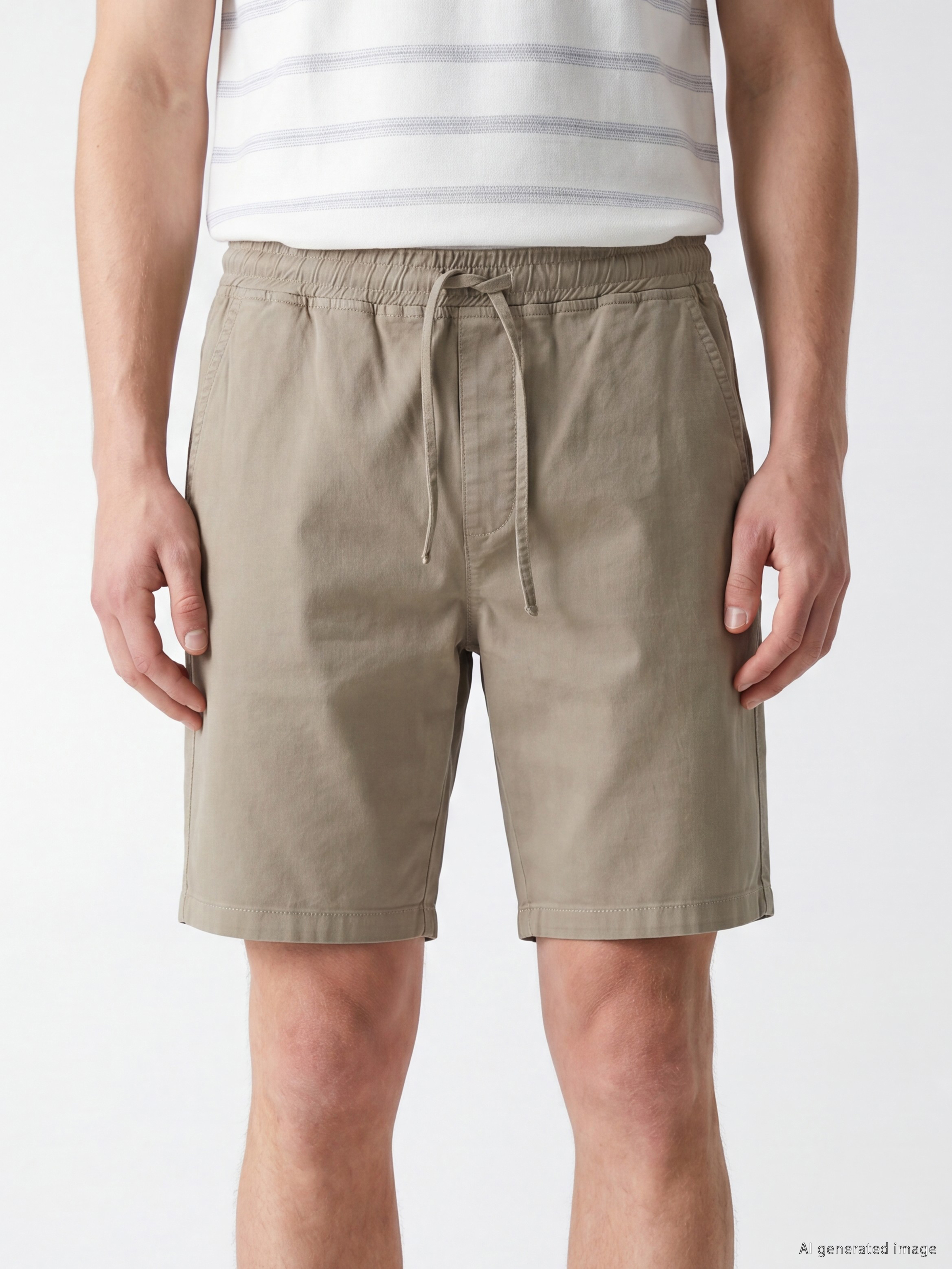 XSIDE Regular Fit Gabardin Erkek Şort görsel 3