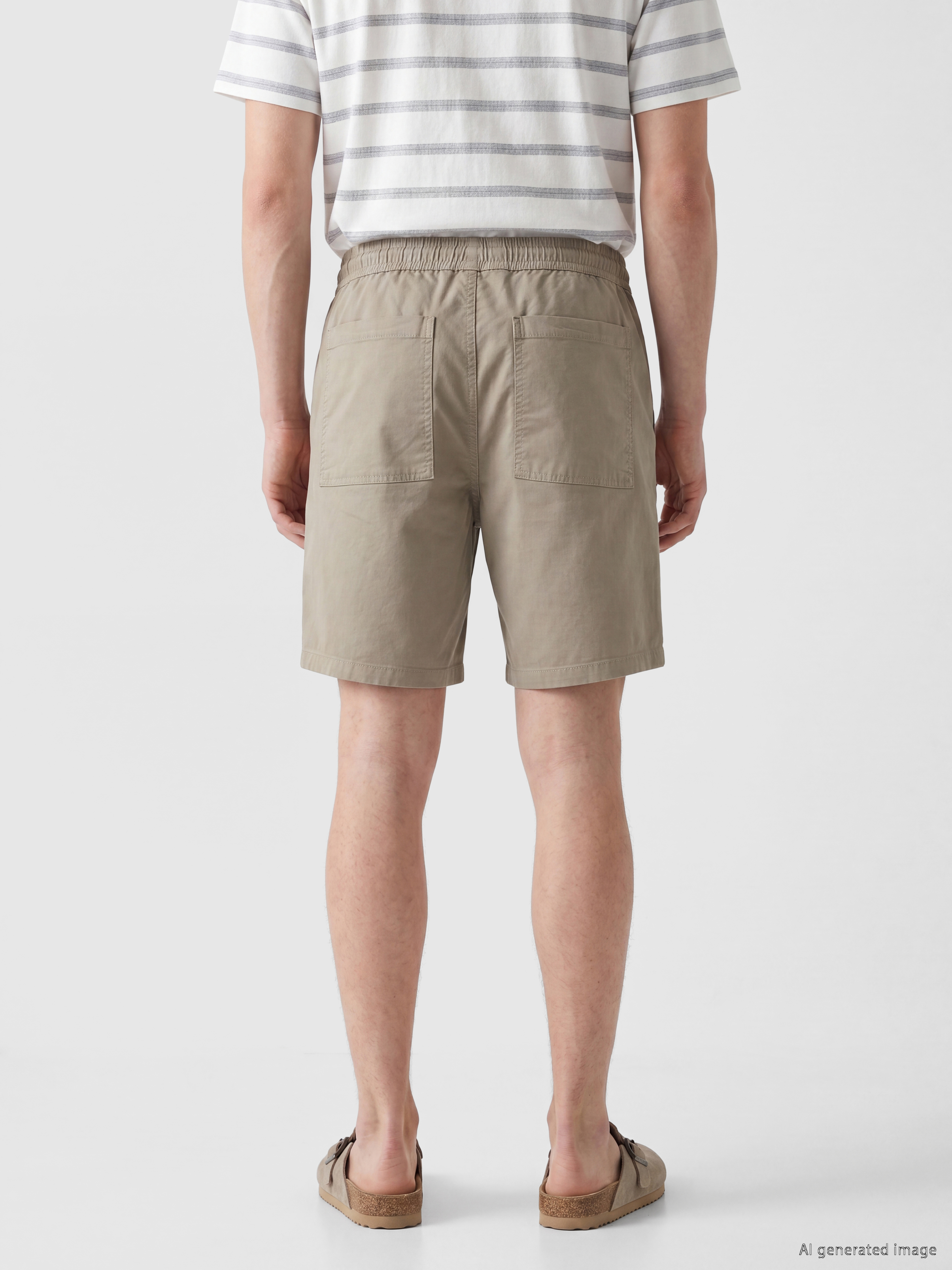 XSIDE Regular Fit Gabardin Erkek Şort görsel 4