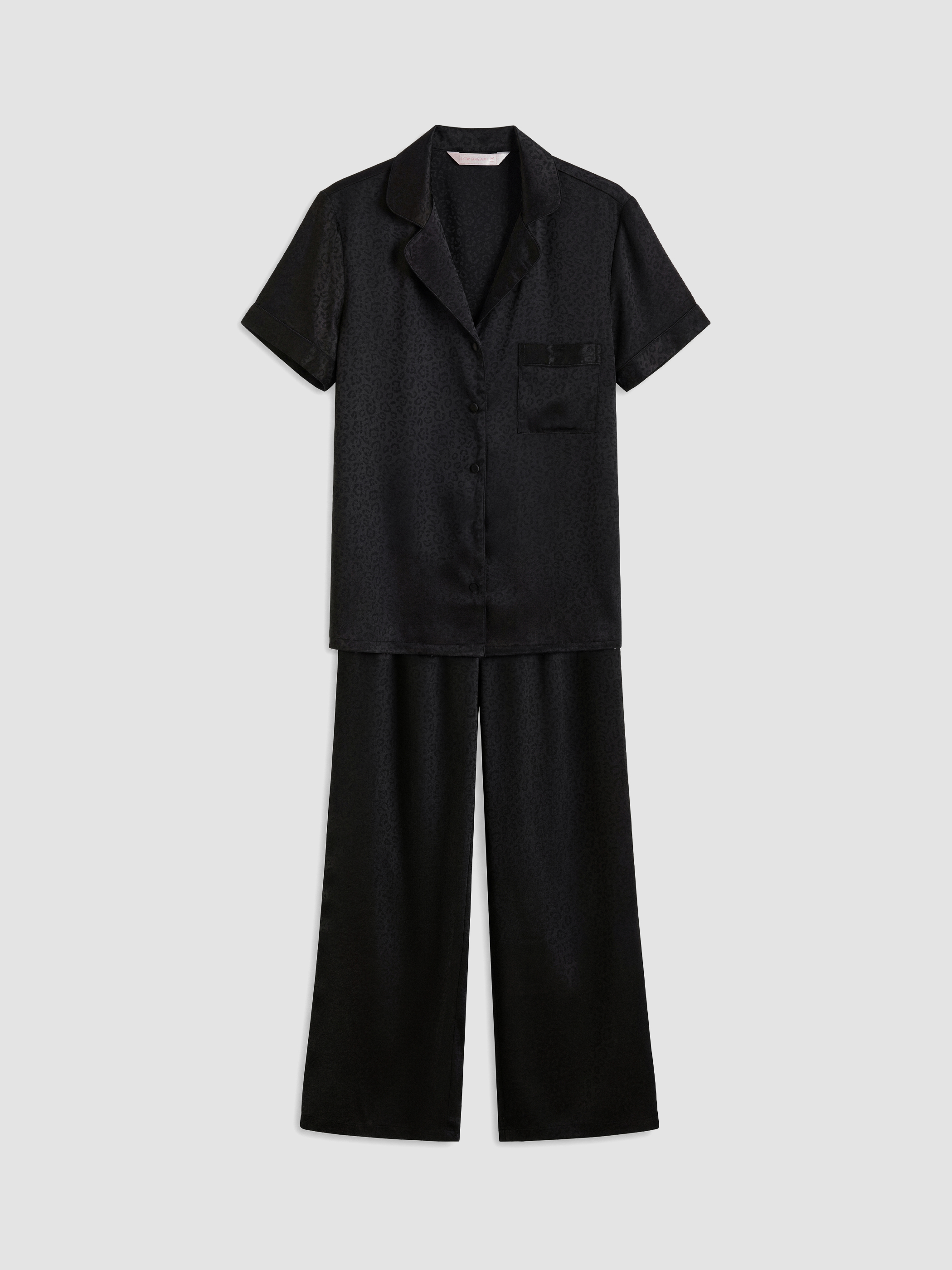 LCW DREAM Desenli Kadın Saten Pijama Takım görsel 5