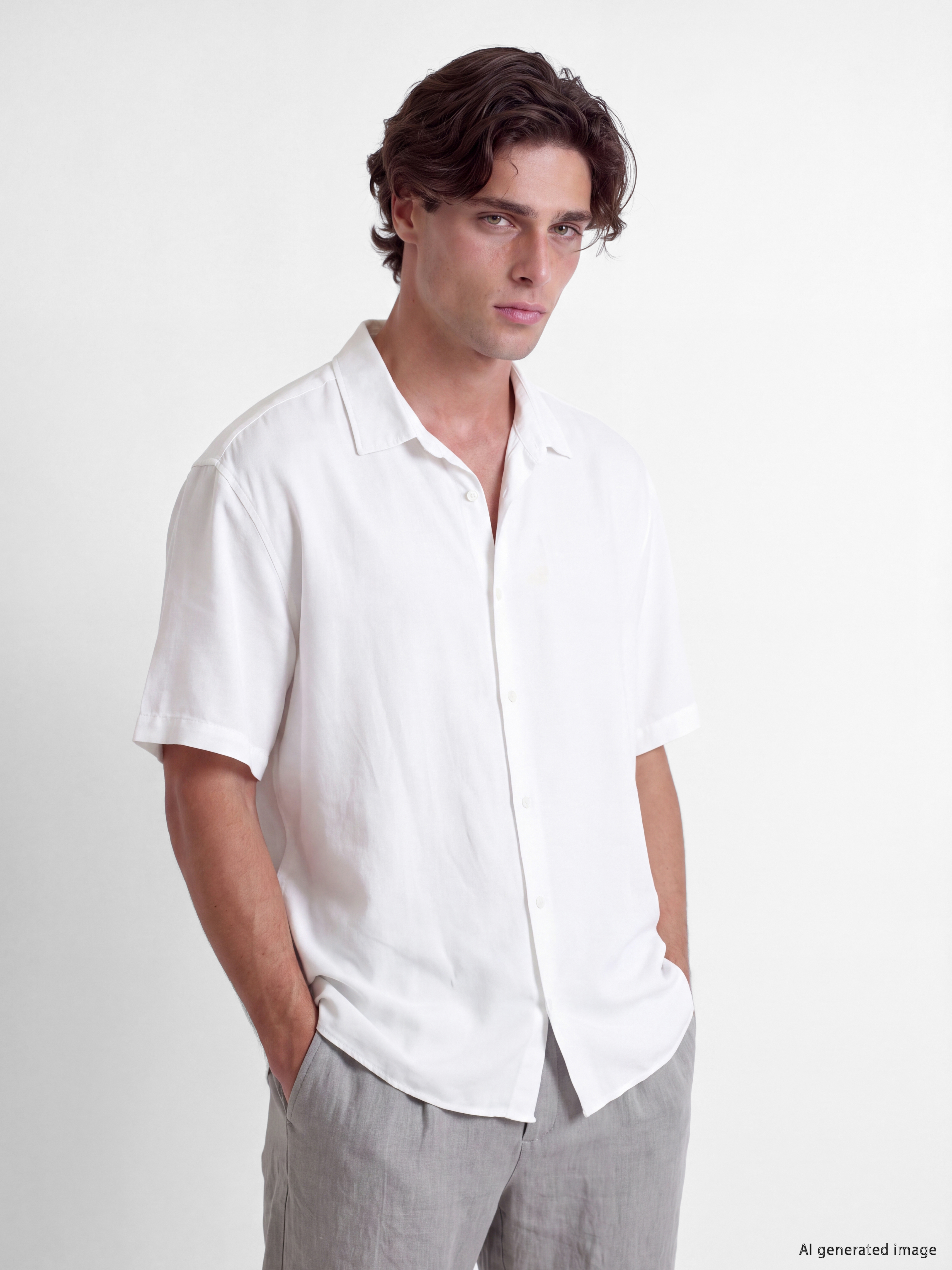 LCW Vision Regular Fit Armürlü Erkek Gömlek