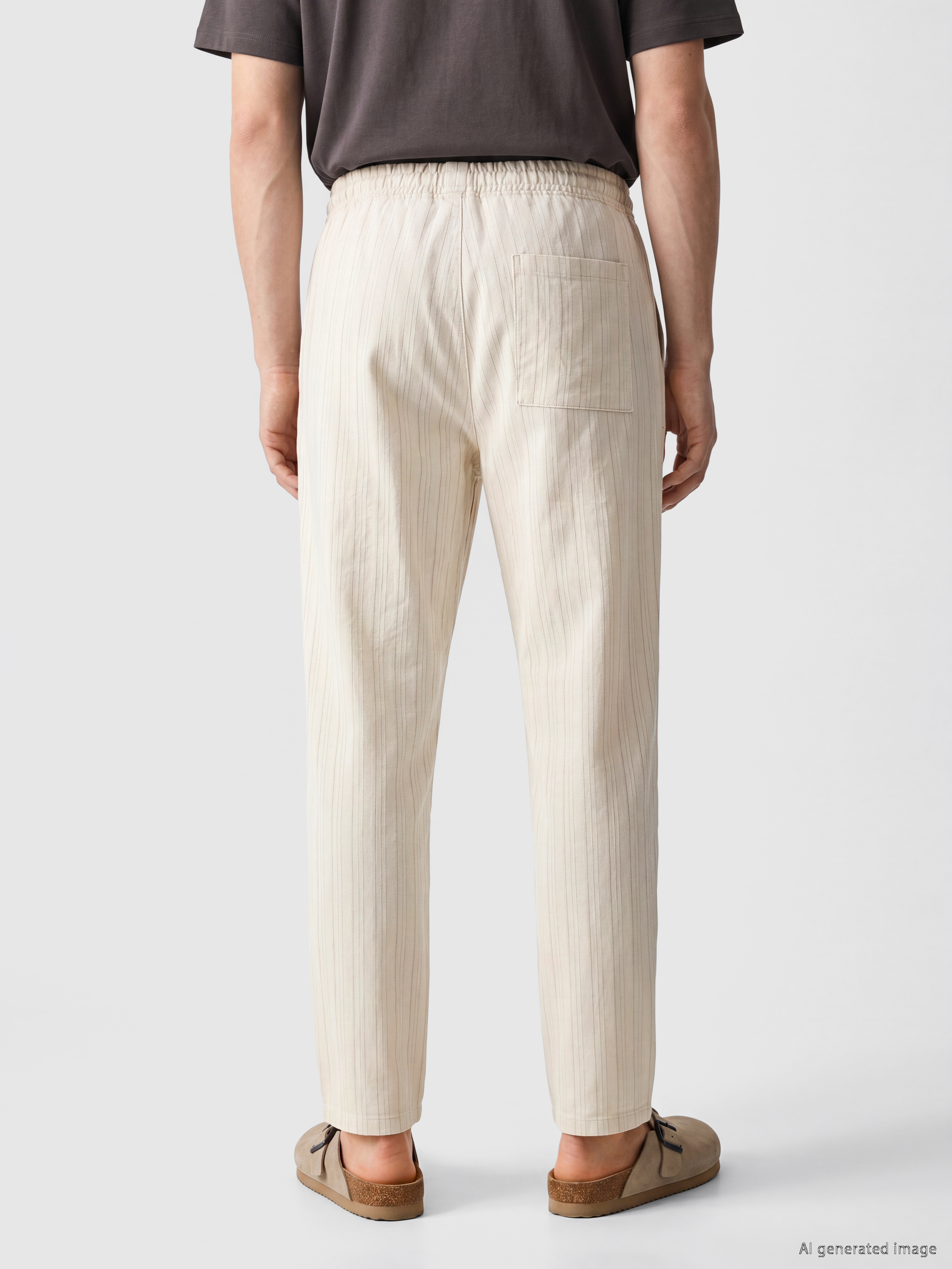 XSIDE Regular Fit Dokulu Erkek Pantolon görsel 4
