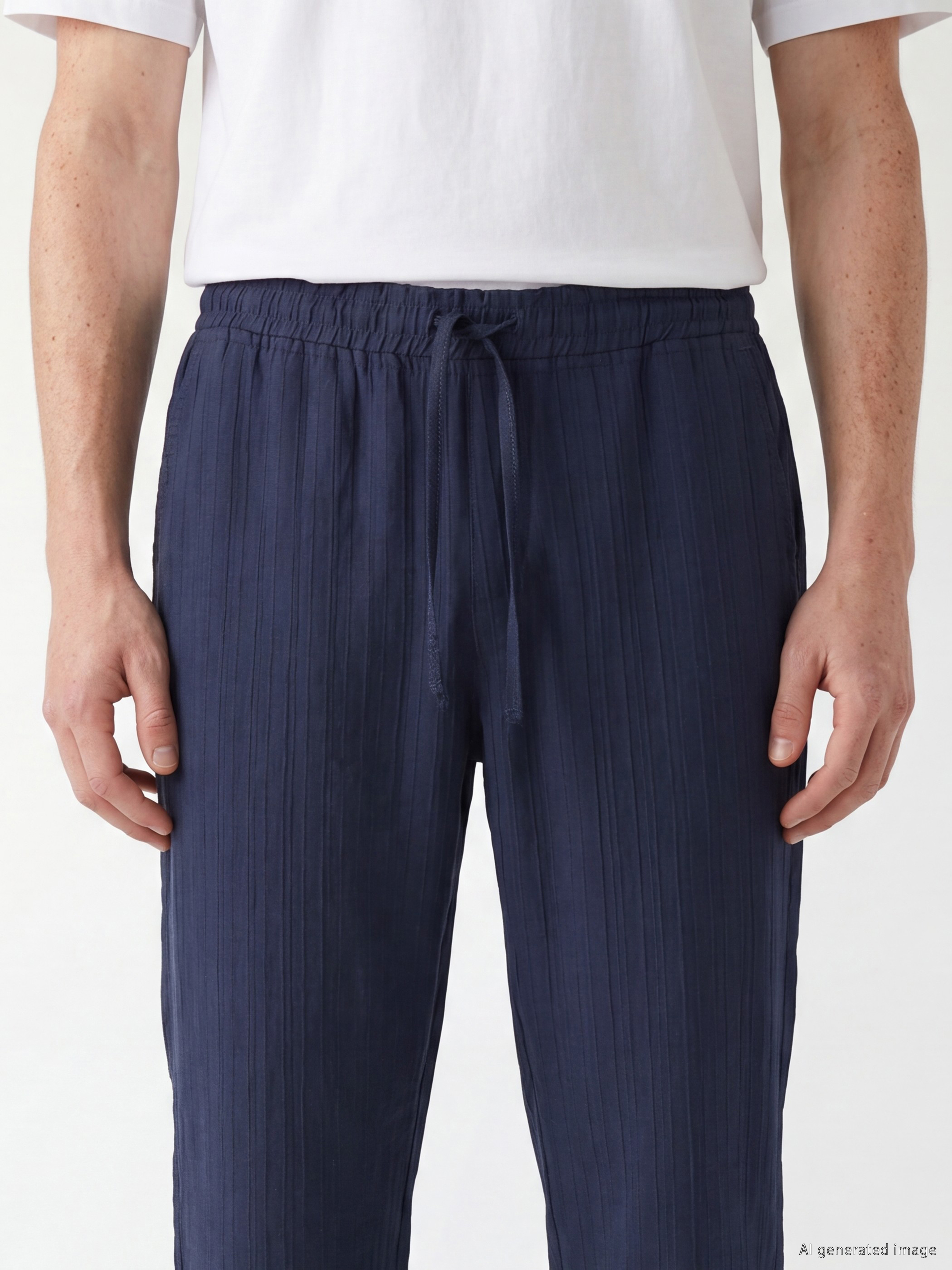 XSIDE Regular Fit Dokulu Erkek Pantolon görsel 3
