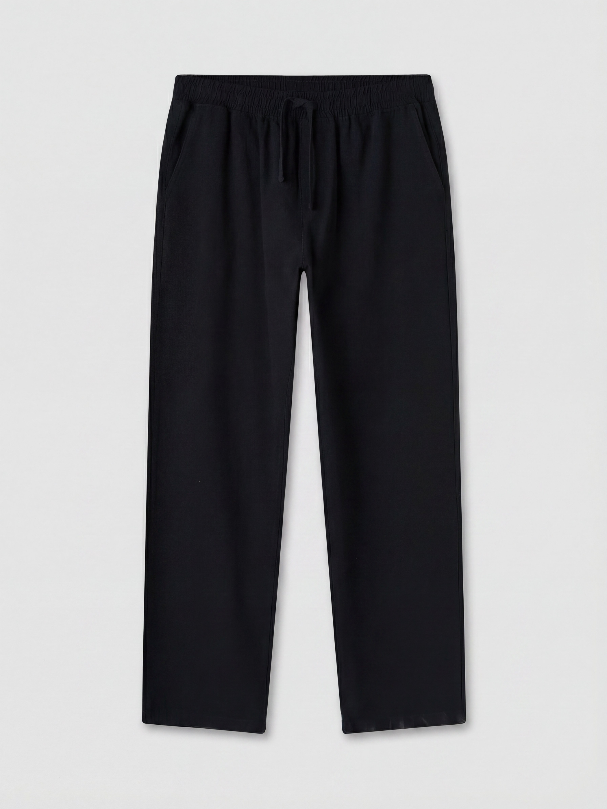 XSIDE Loose Fit Keten Görünümlü Erkek Pantolon görsel 5