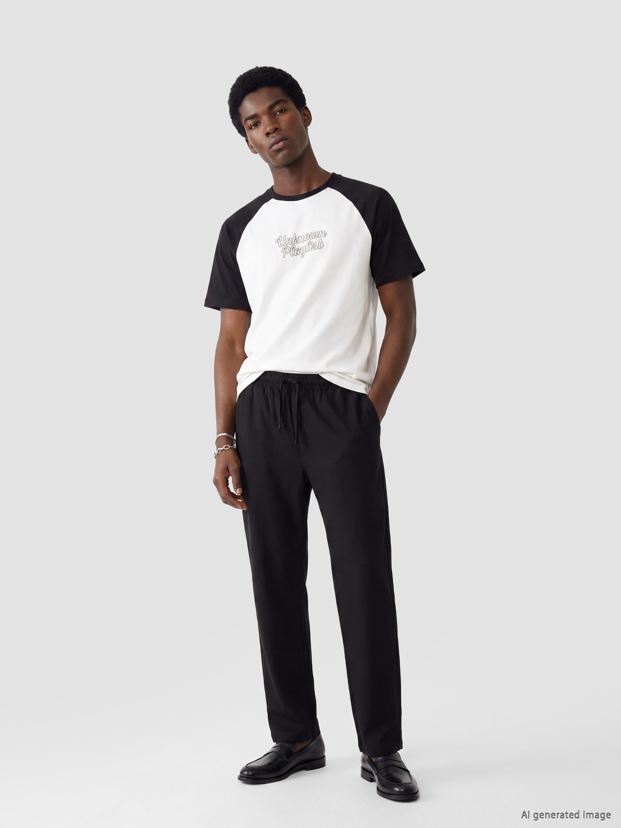 XSIDE Loose Fit Keten Görünümlü Erkek Pantolon