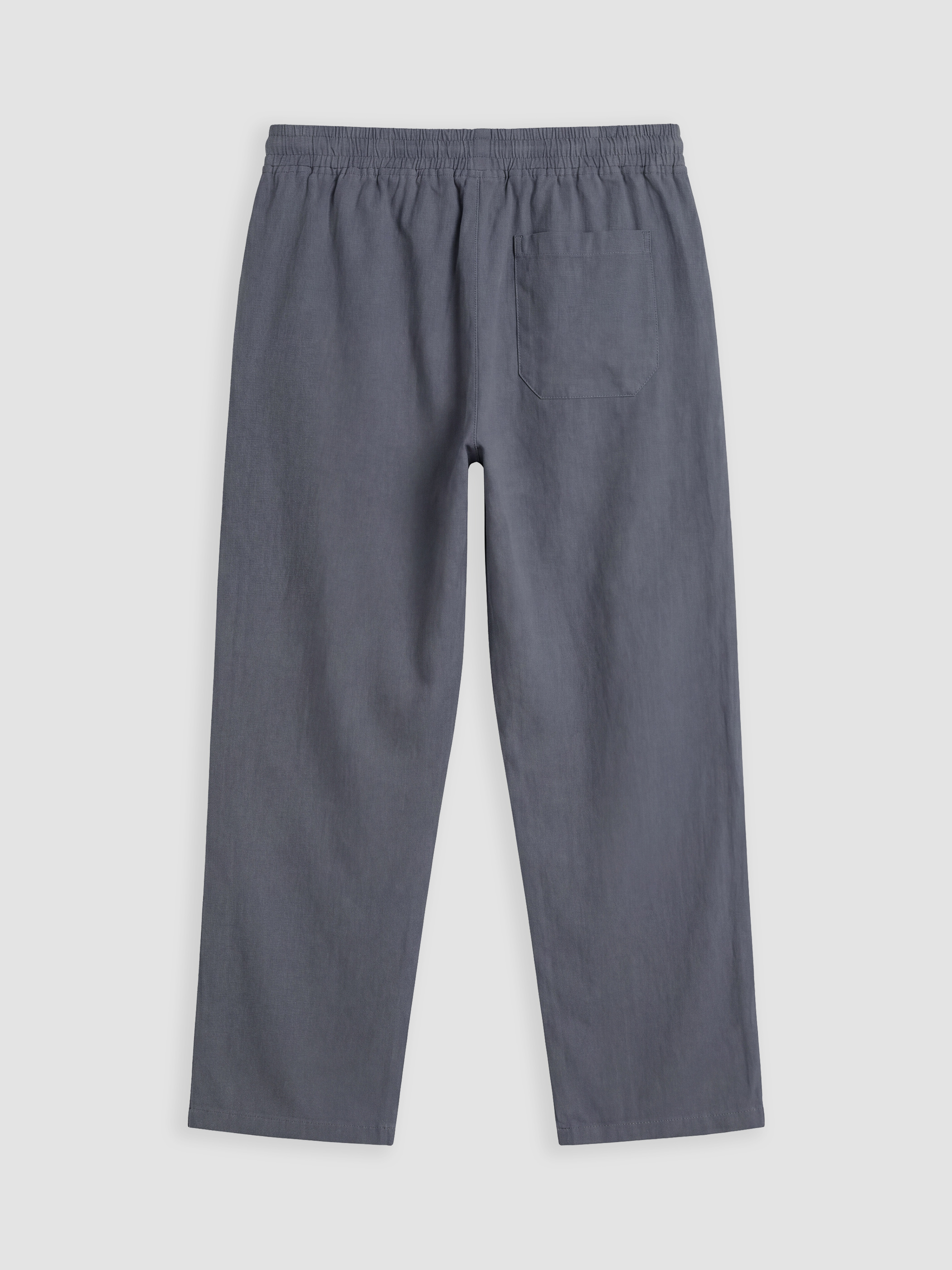 XSIDE Loose Fit Keten Görünümlü Erkek Pantolon görsel 6