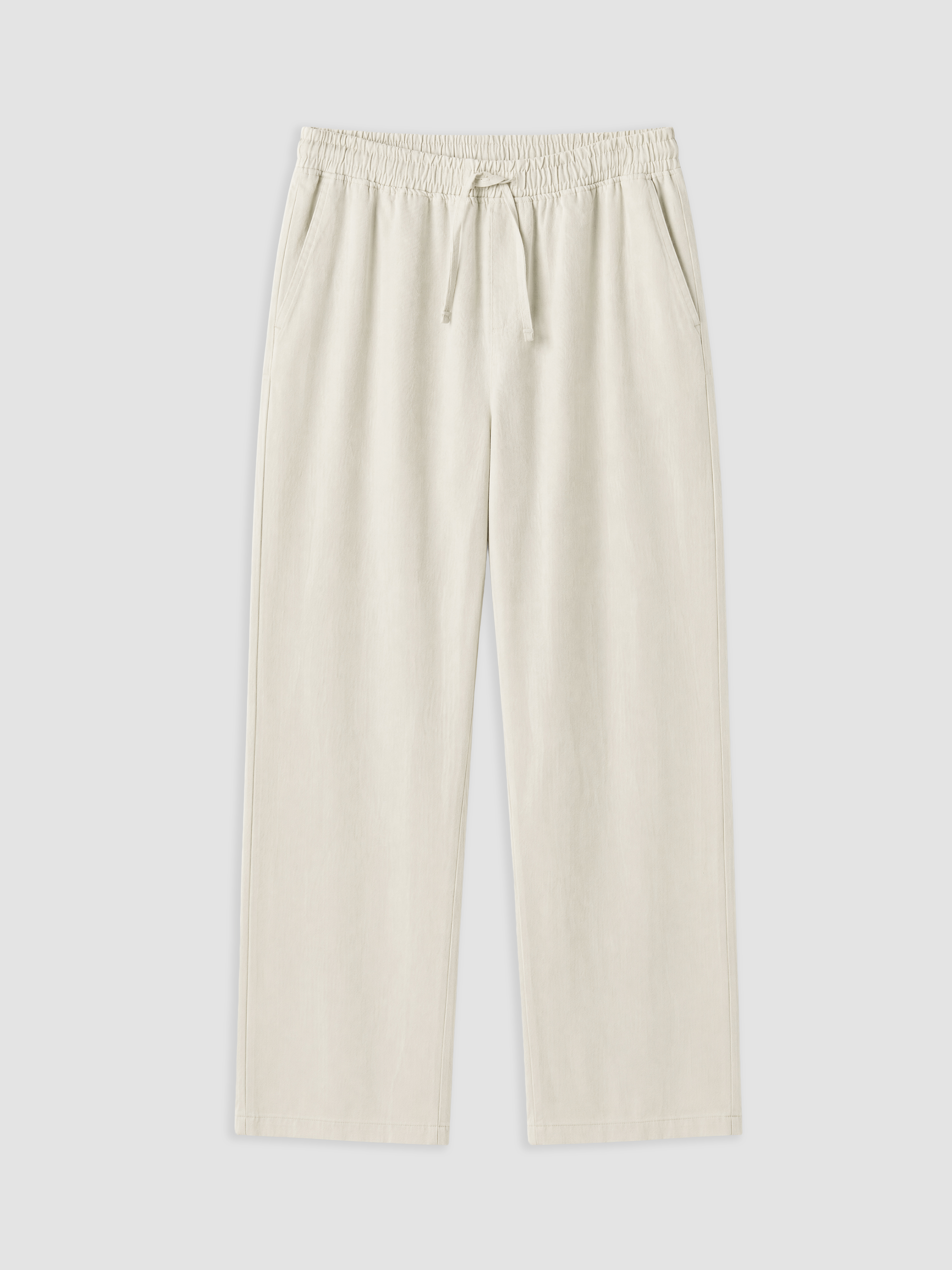 XSIDE Loose Fit Keten Görünümlü Erkek Pantolon görsel 5