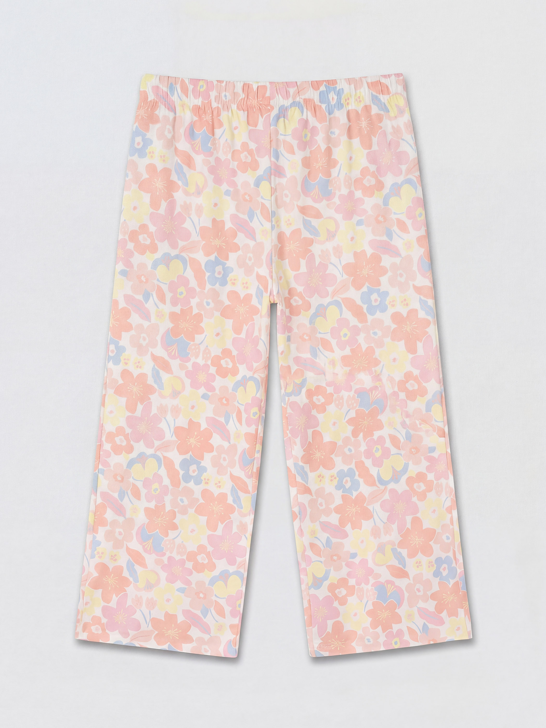 LCW DREAM Çiçekli Kadın Kapri Pijama Altı görsel 6