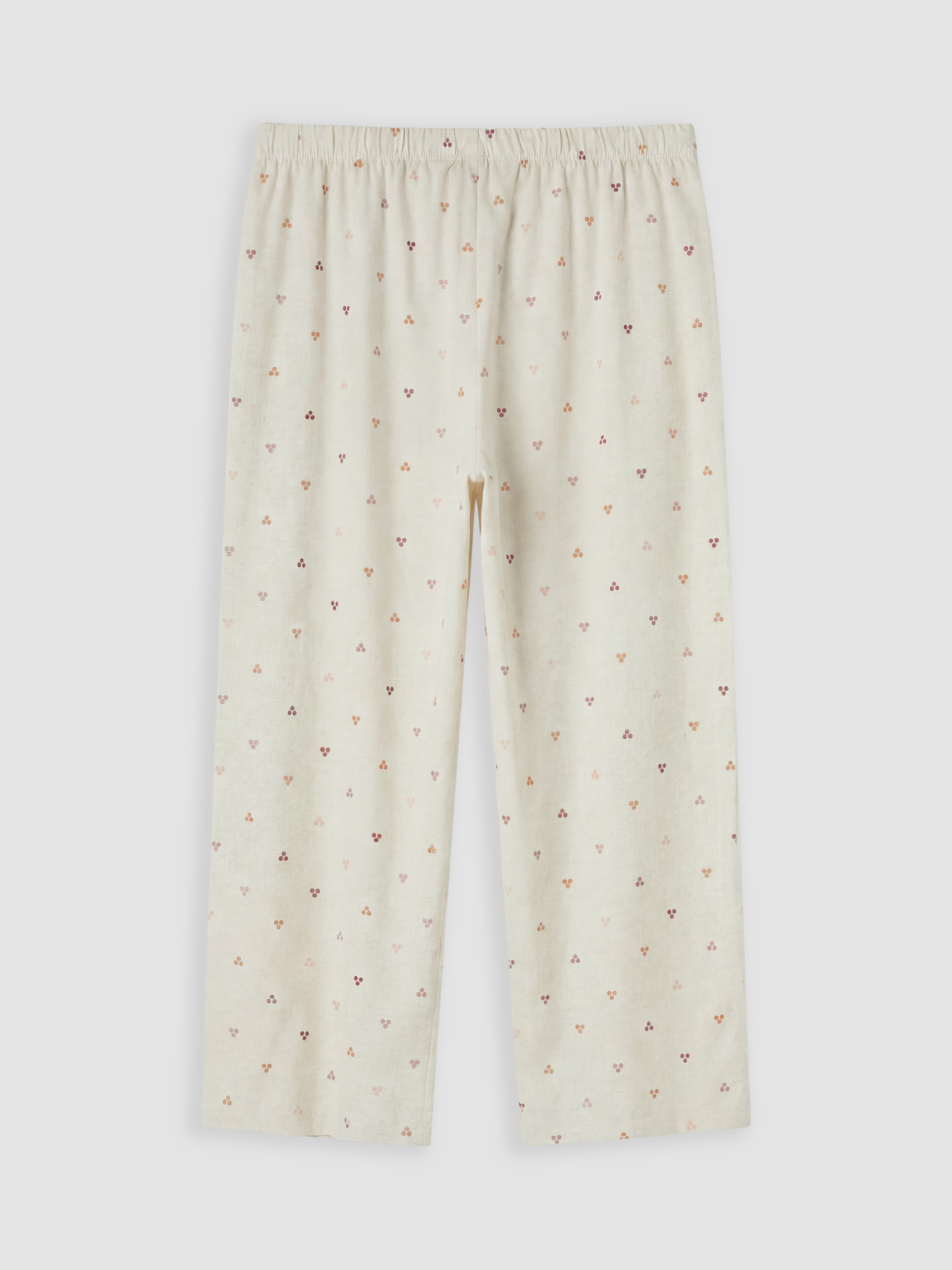 LCW DREAM Beli Lastikli Desenli Kadın Kapri Pijama Alt görsel 6