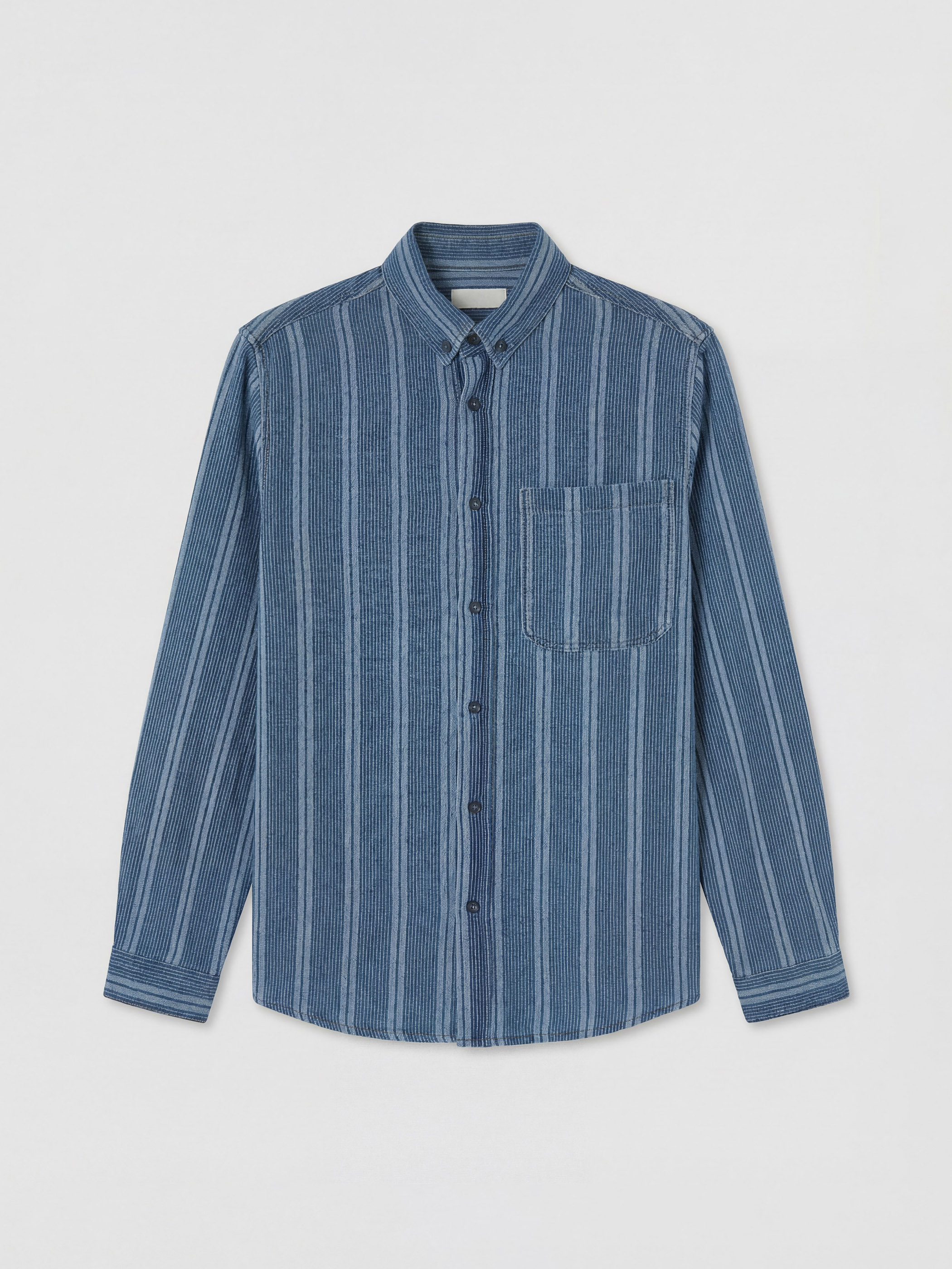 LCW Jeans Rahat Kalıp Erkek Jean Gömlek görsel 5