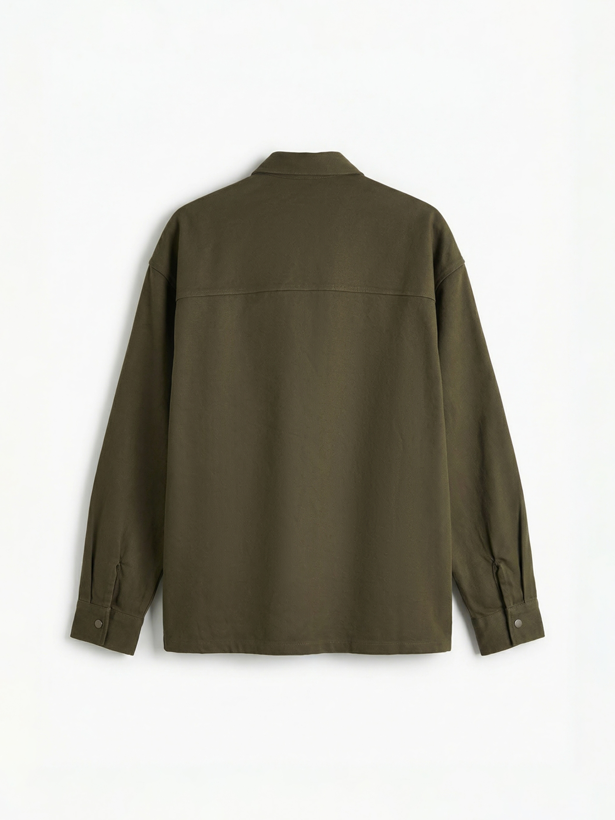 XSIDE Loose Fit Erkek Gabardin Gömlek Ceket görsel 6