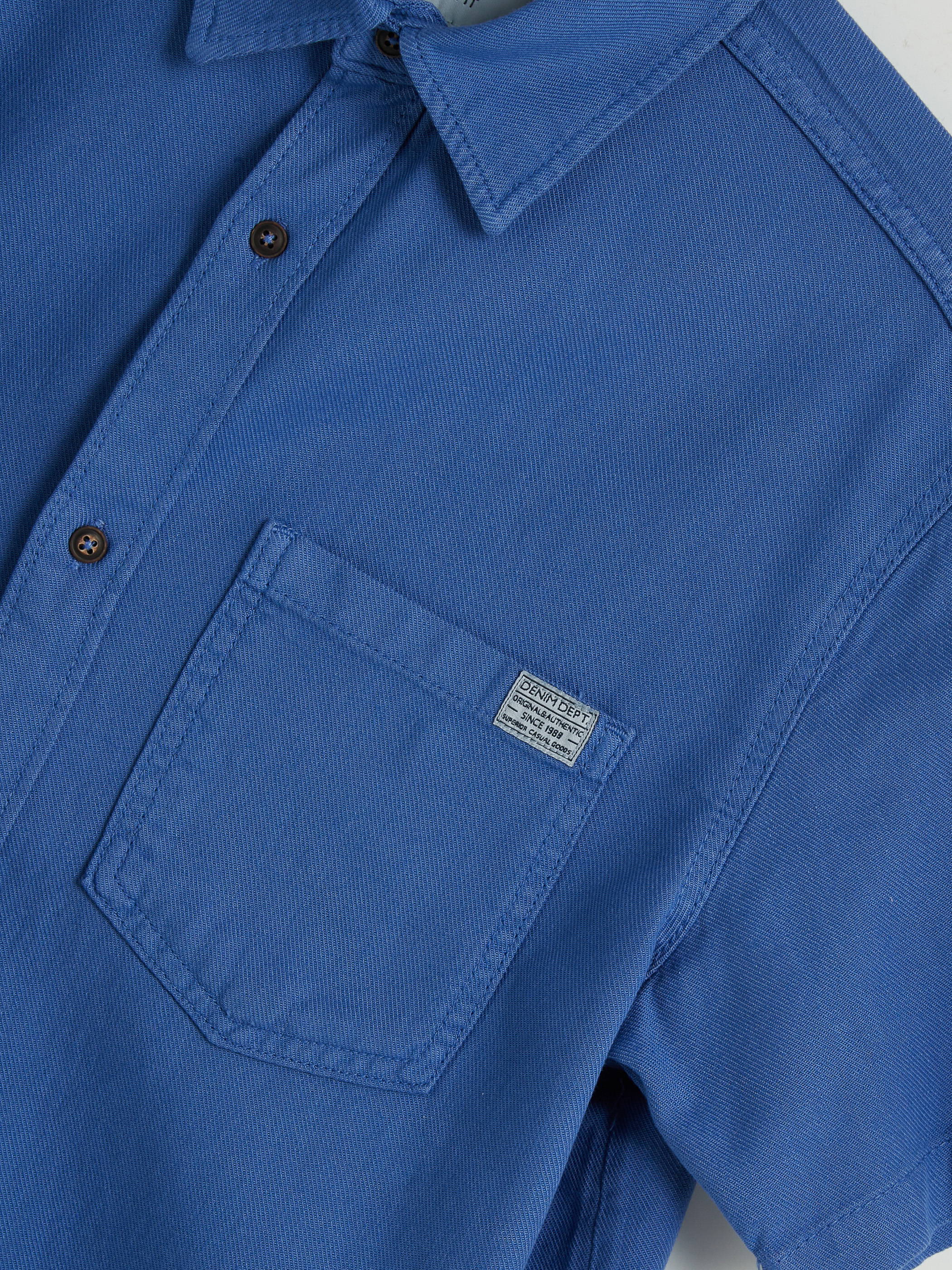 LCW Jeans Regular Fit Erkek Jean Gömlek görsel 7