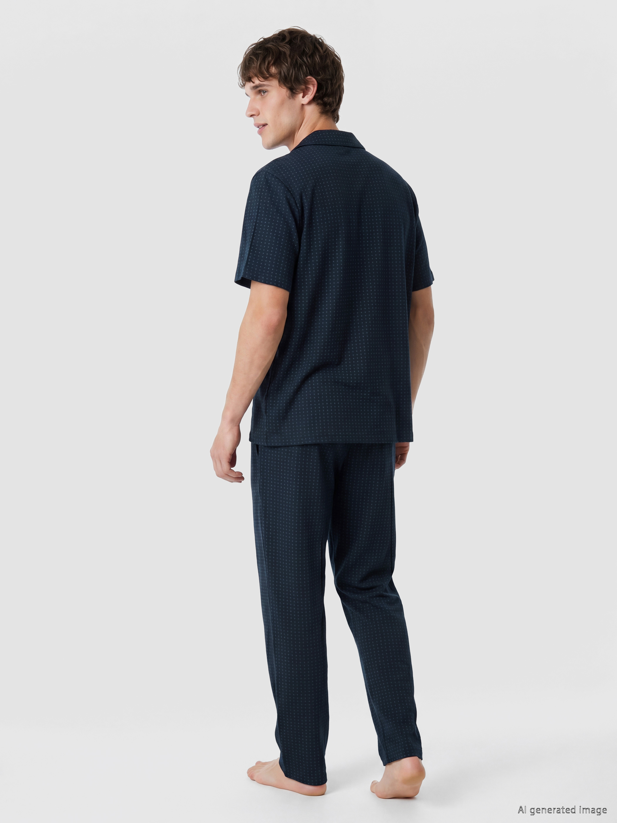 LC WAIKIKI Regular Fit Erkek Pijama Takım görsel 4