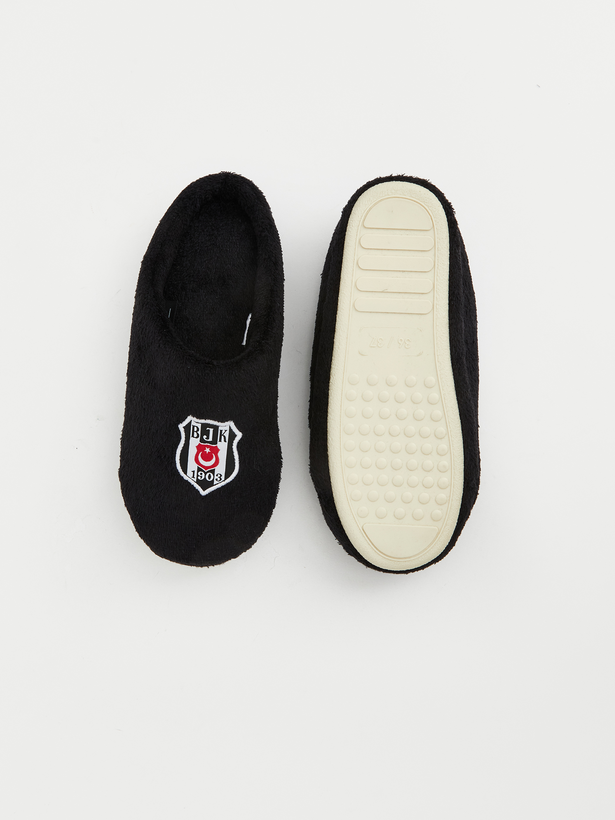 LCW HOME Beşiktaş Nakışlı Ev Terliği görsel 3