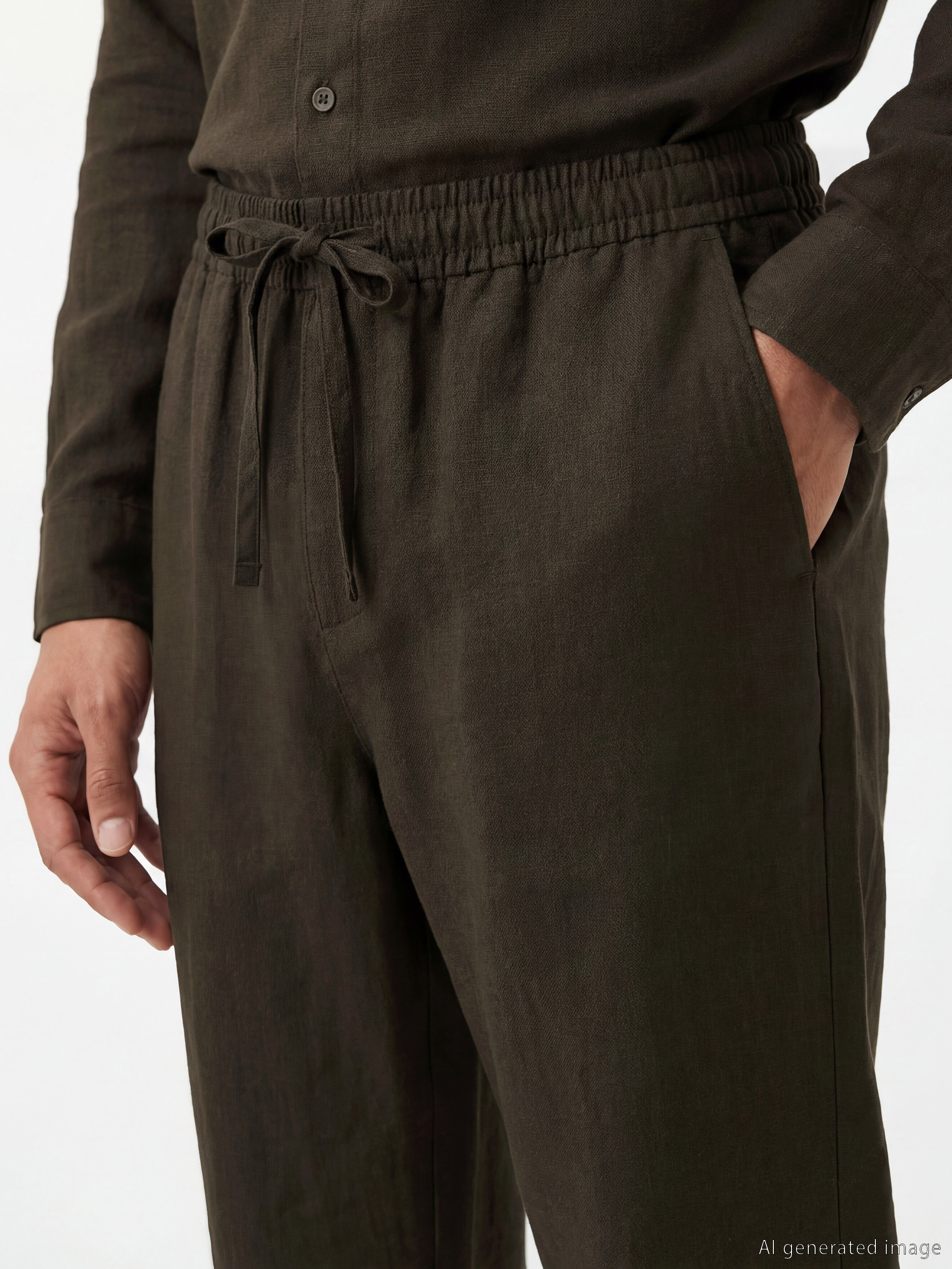 LCW Vision Regular Fit Beli Lastikli Erkek Pantolon görsel 3