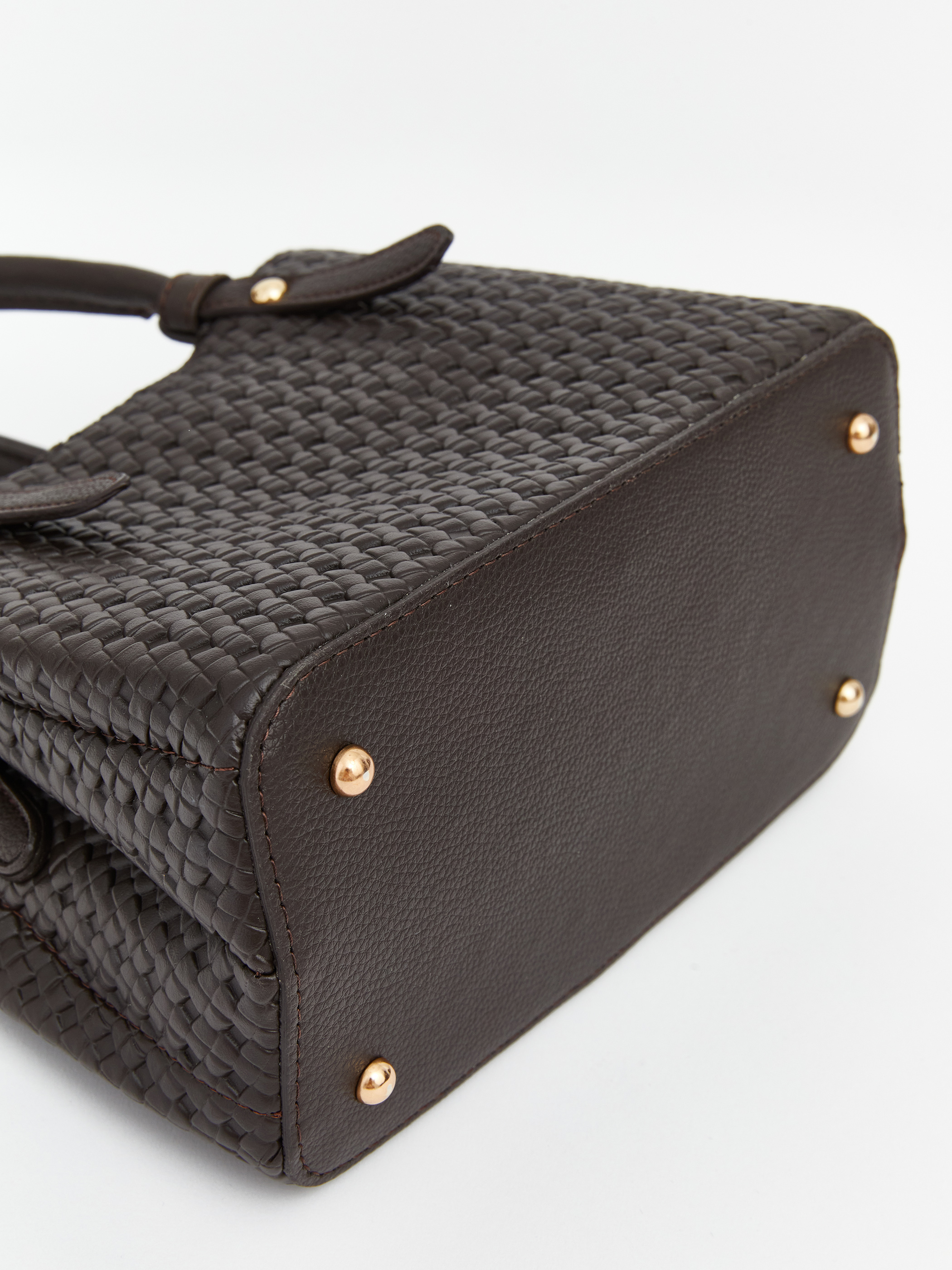 LCW ACCESSORIES Hasır Örgü Desenli Kadın Omuz Çantası görsel 5