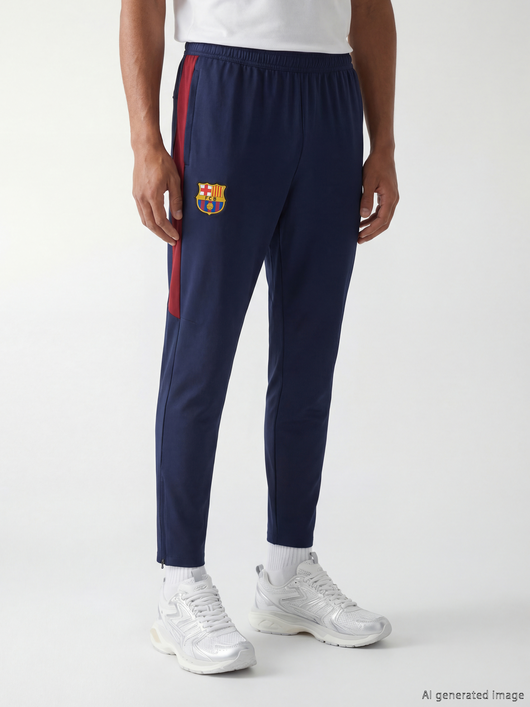 XSIDE ACTIVE Regular Fit Barcelona Nakışlı Erkek Eşofman Altı görsel 2