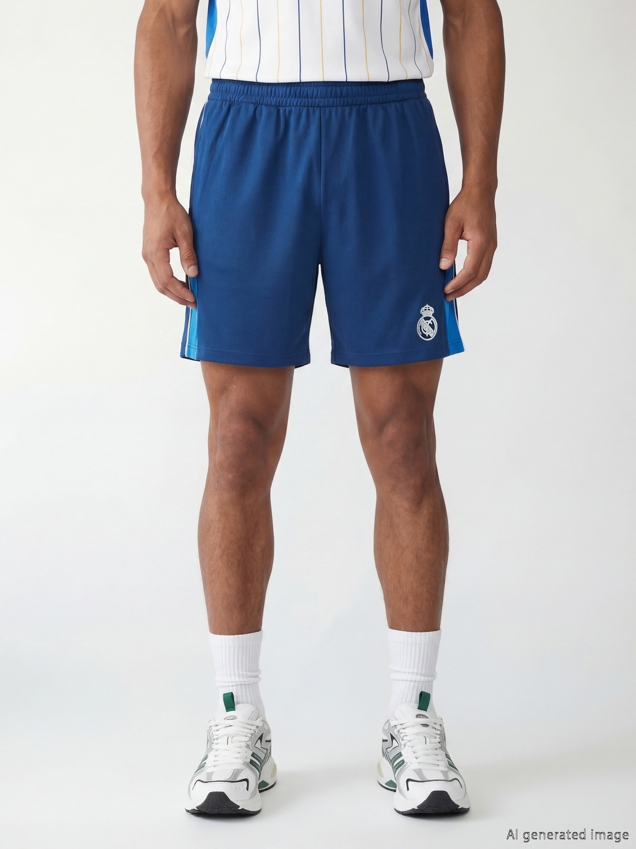 XSIDE ACTIVE Real Madrid Amblemli Erkek Şort görsel 2