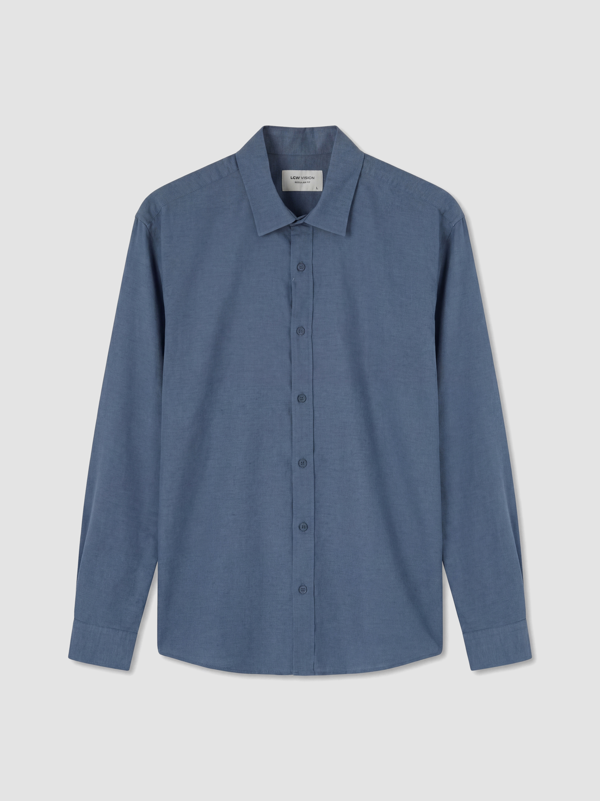 LCW Vision Regular Fit Erkek Gömlek görsel 5