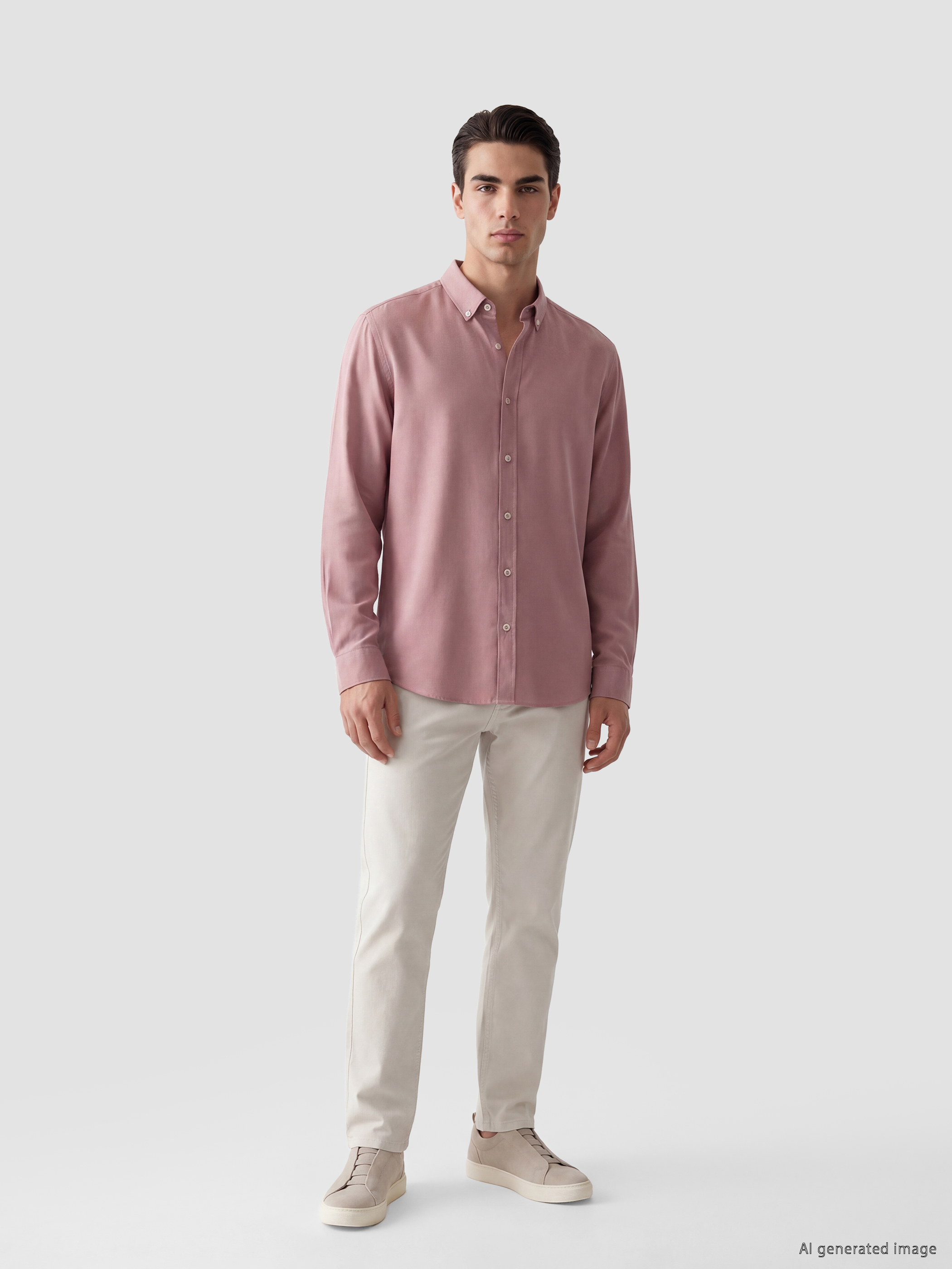 LCW Vision Regular Fit Erkek Gömlek görsel 2