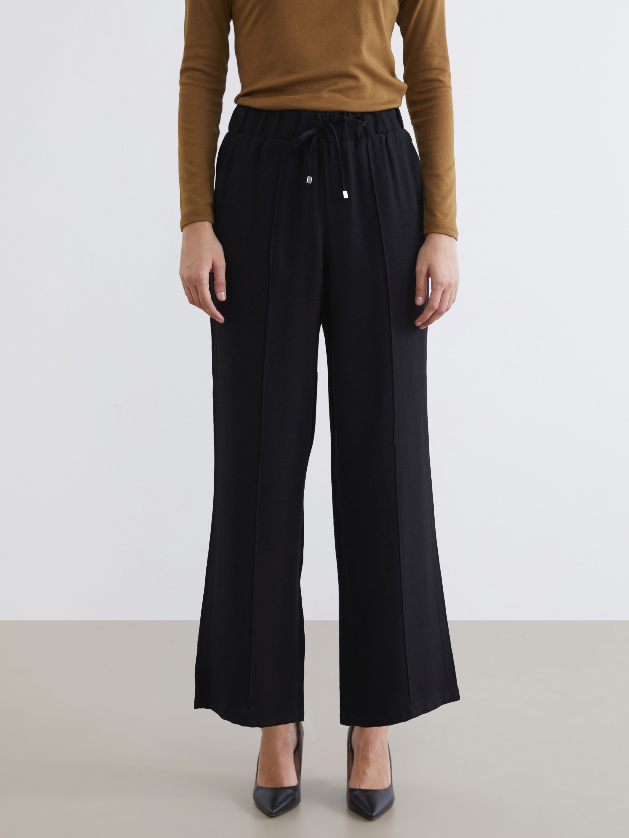 LCW EVERYDAY Beli Lastikli Kadın Pantolon görsel 3