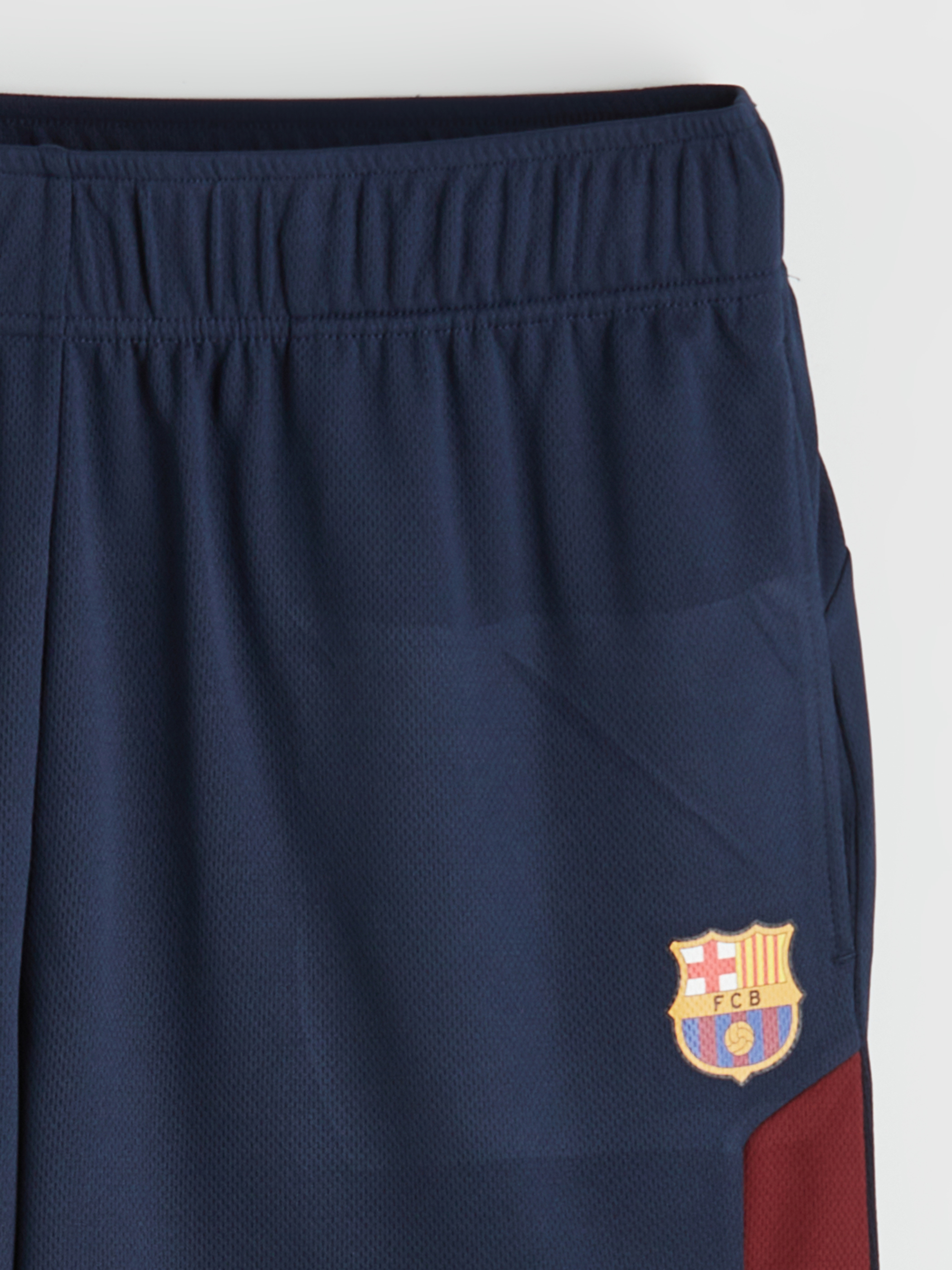 XSIDE ACTIVE Regular Fit Barcelona Nakışlı Erkek Şort görsel 5