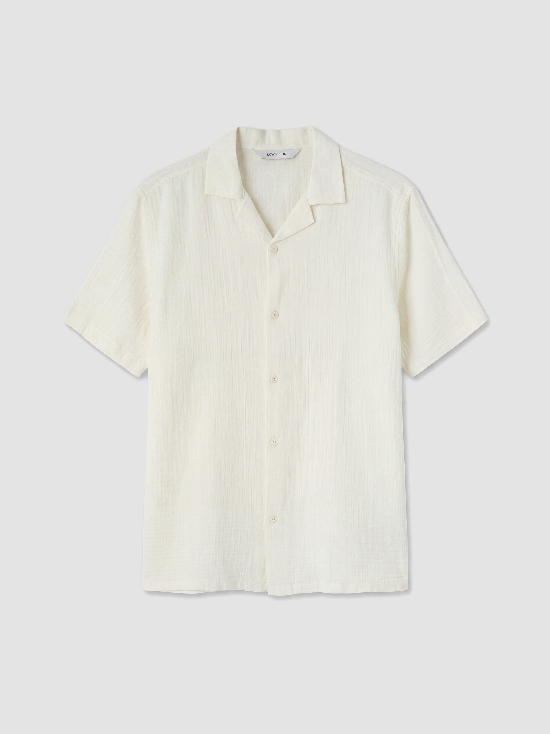 LCW Vision Regular Fit Müslin Erkek Gömlek görsel 5