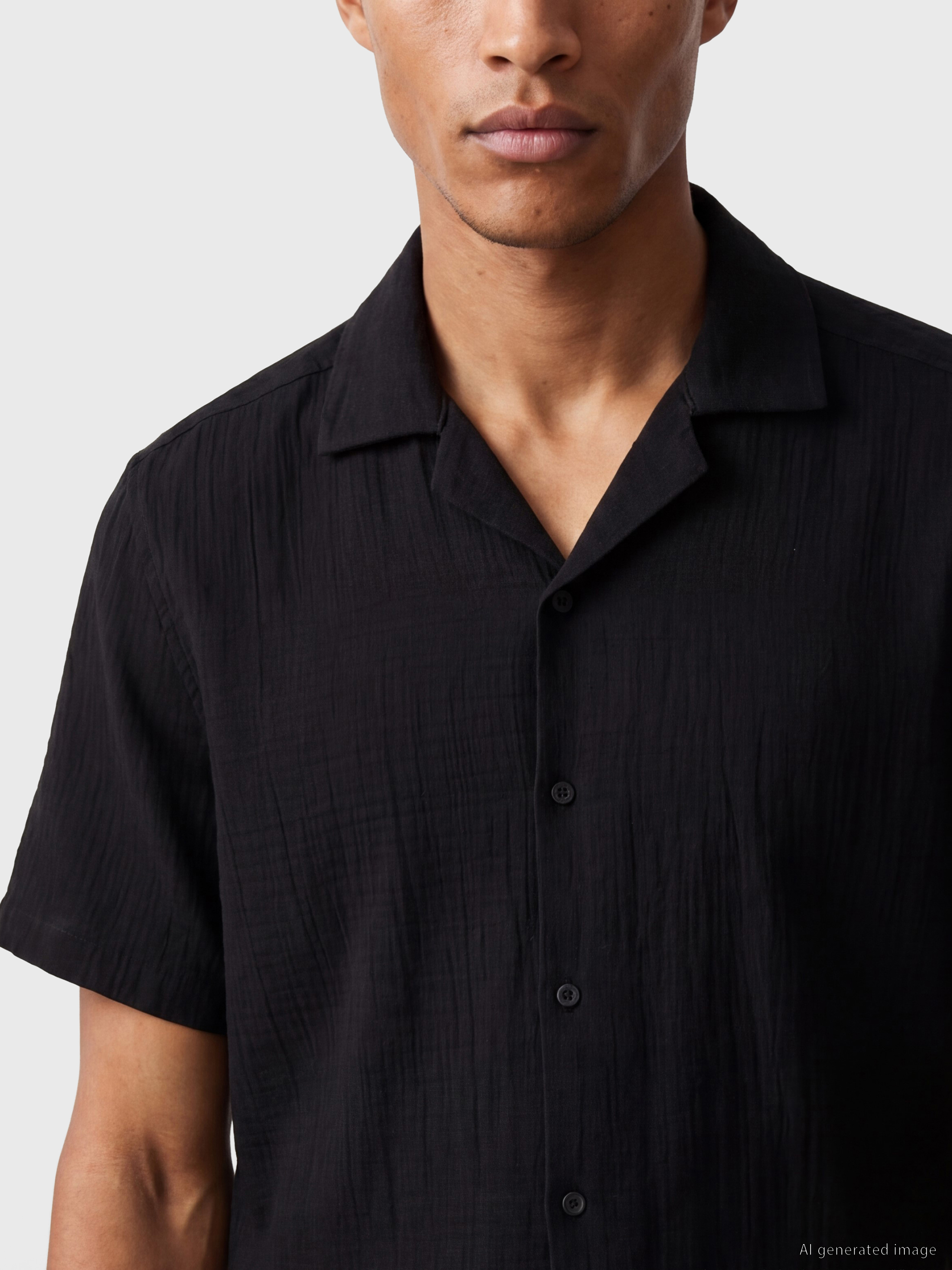 LCW Vision Regular Fit Müslin Erkek Gömlek görsel 3