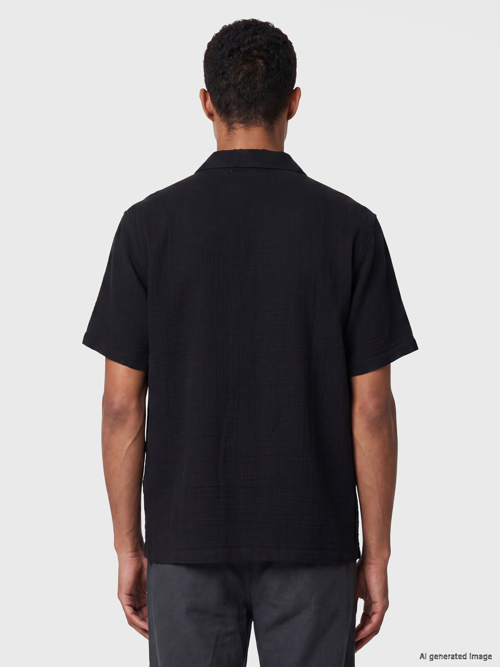 LCW Vision Regular Fit Müslin Erkek Gömlek görsel 4