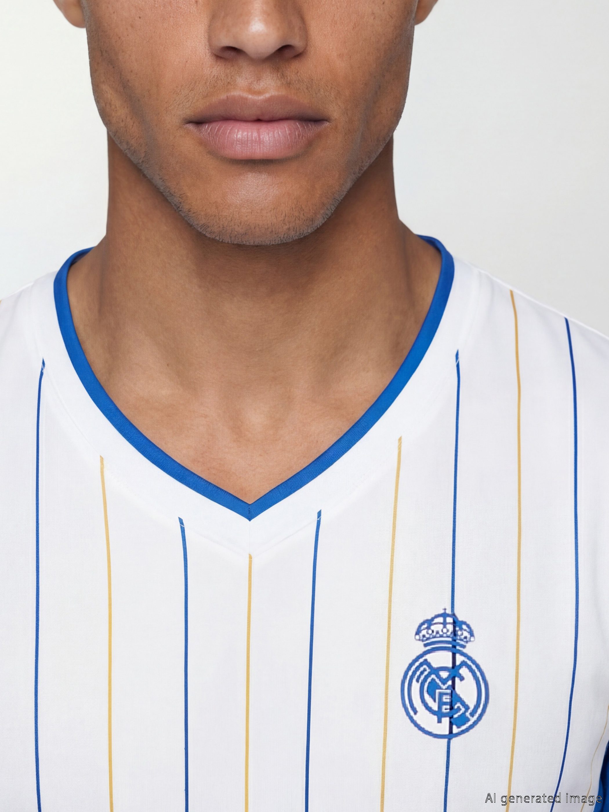 XSIDE ACTIVE Real Madrid Nakışlı Erkek Tişört görsel 3
