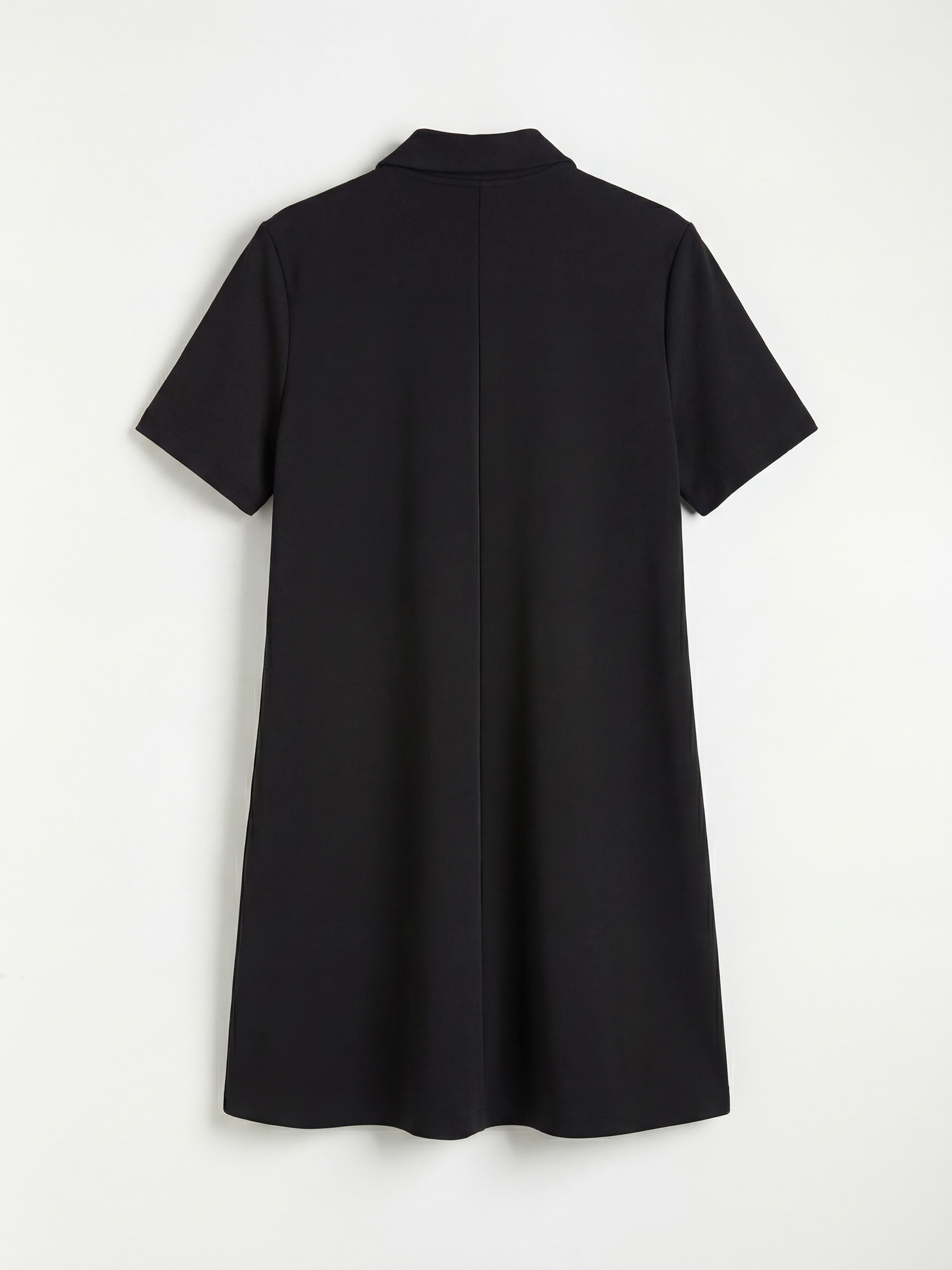 LCW Comfort Gömlek Yaka Mini Elbise görsel 6