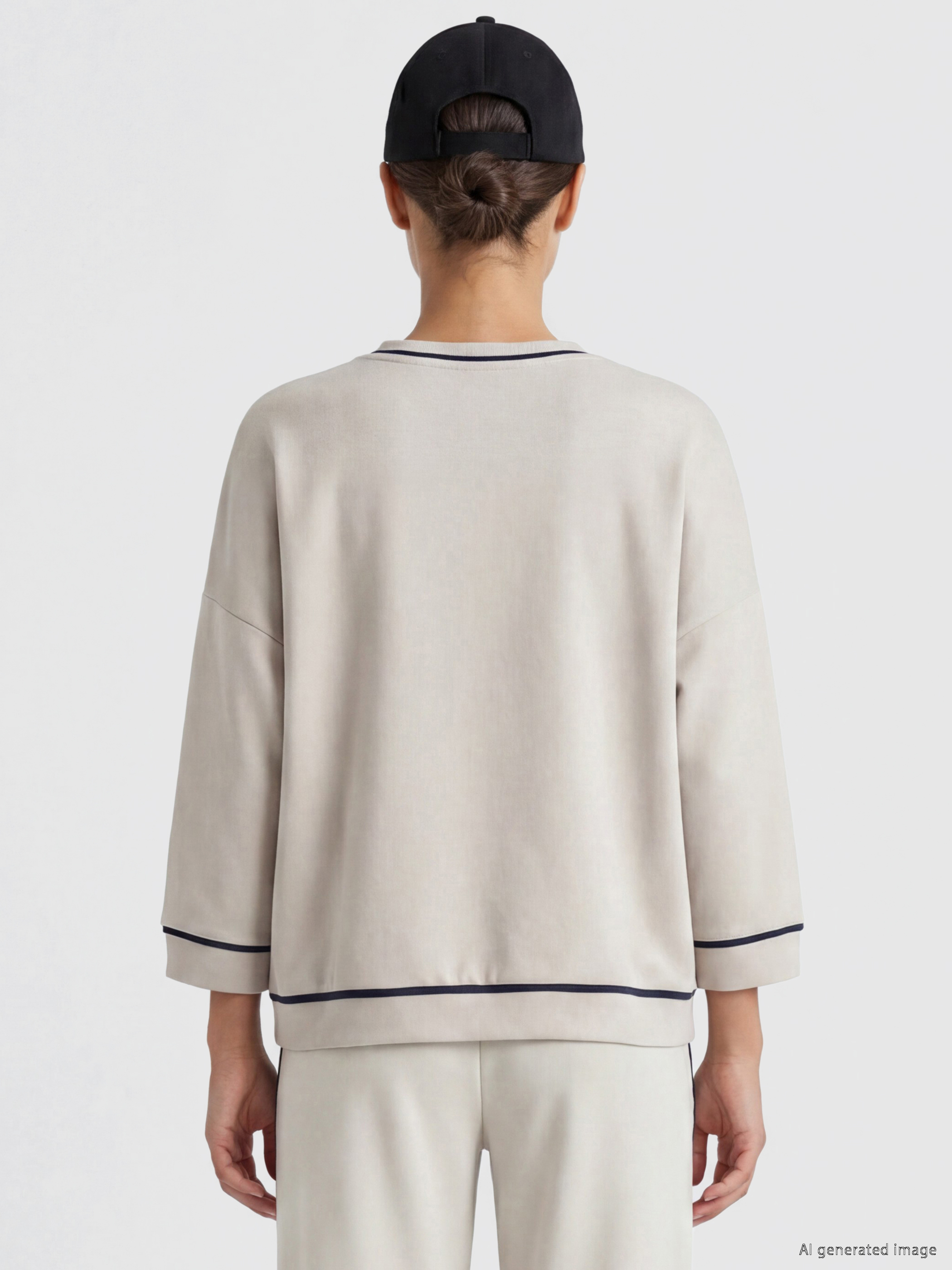 KOOR SPORT Soft Touch Kadın Spor Sweatshirt görsel 3