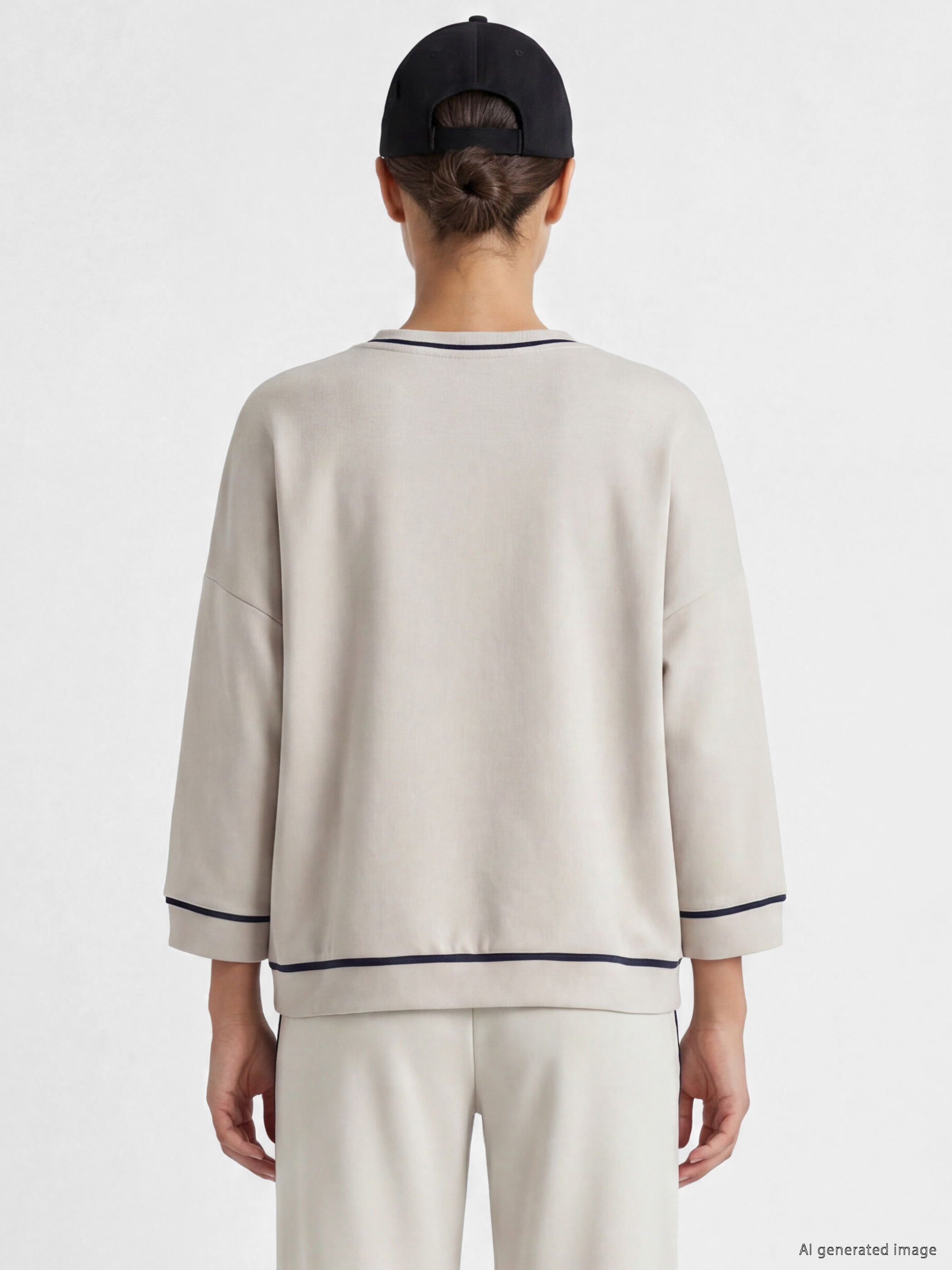 KOOR SPORT Soft Touch Kadın Spor Sweatshirt görsel 4