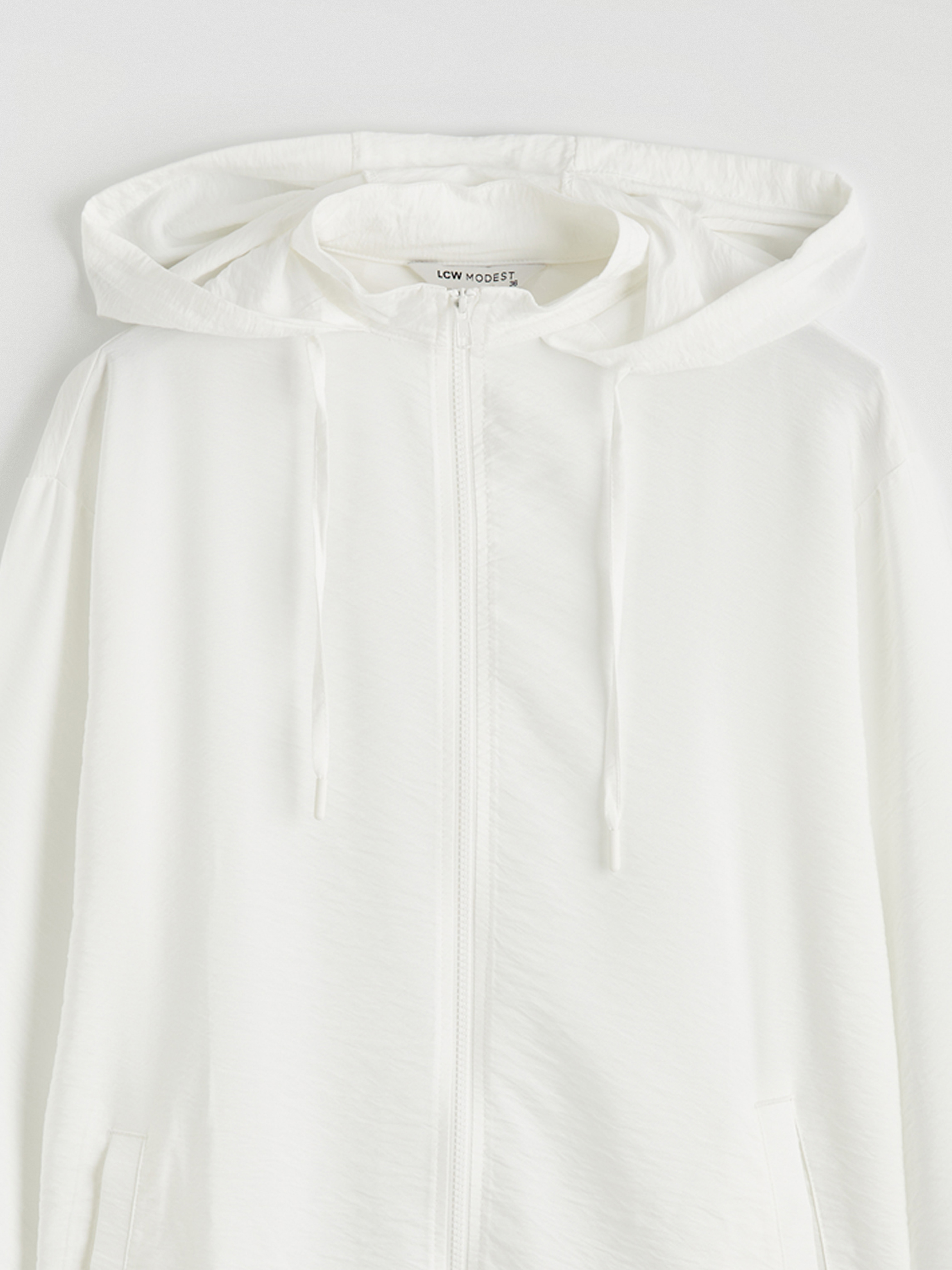 LCW Modest Kapüşonlu Kadın Tunik görsel 6