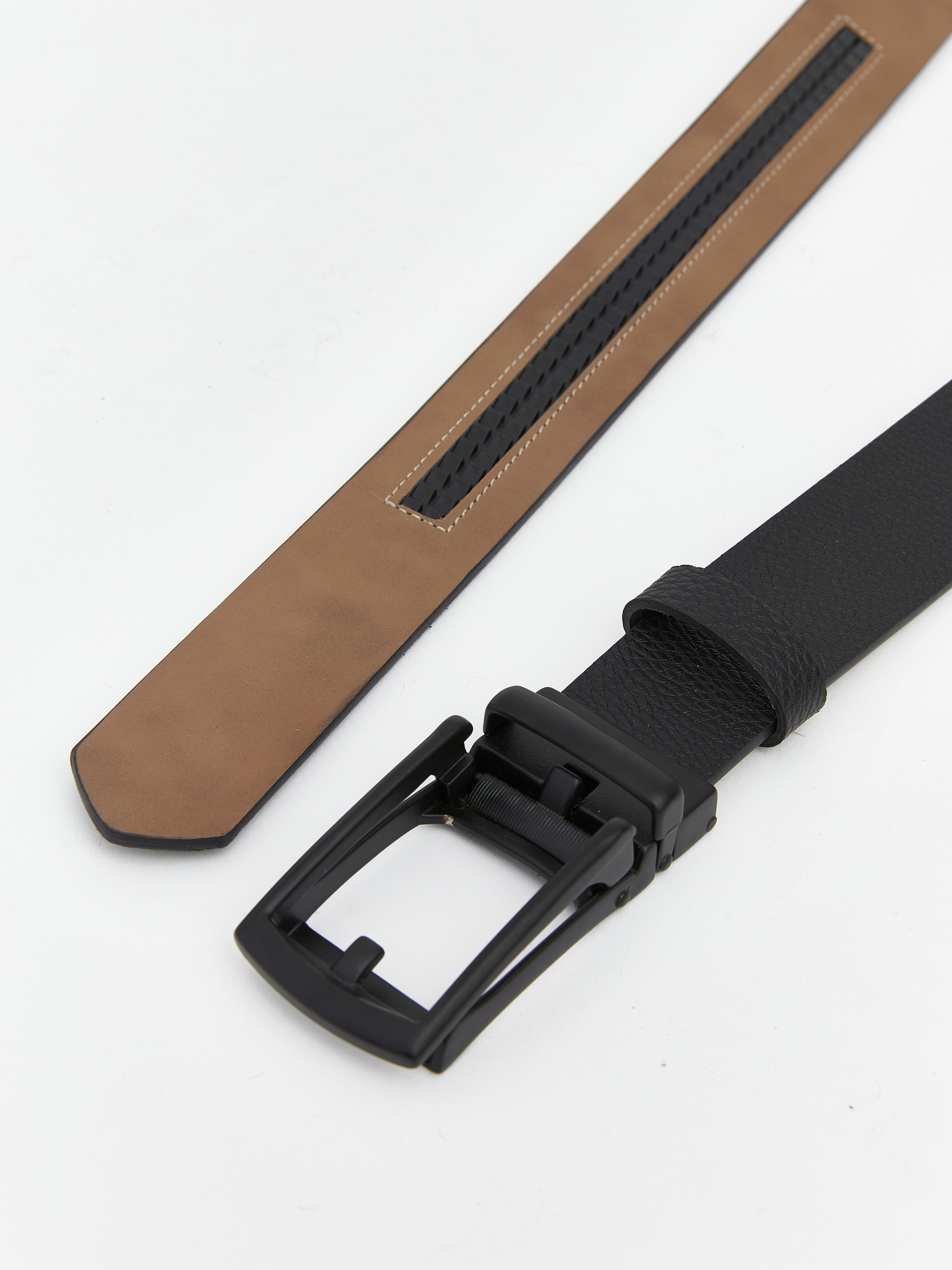 LCW ACCESSORIES Deri Görünümlü Erkek Kemer görsel 4