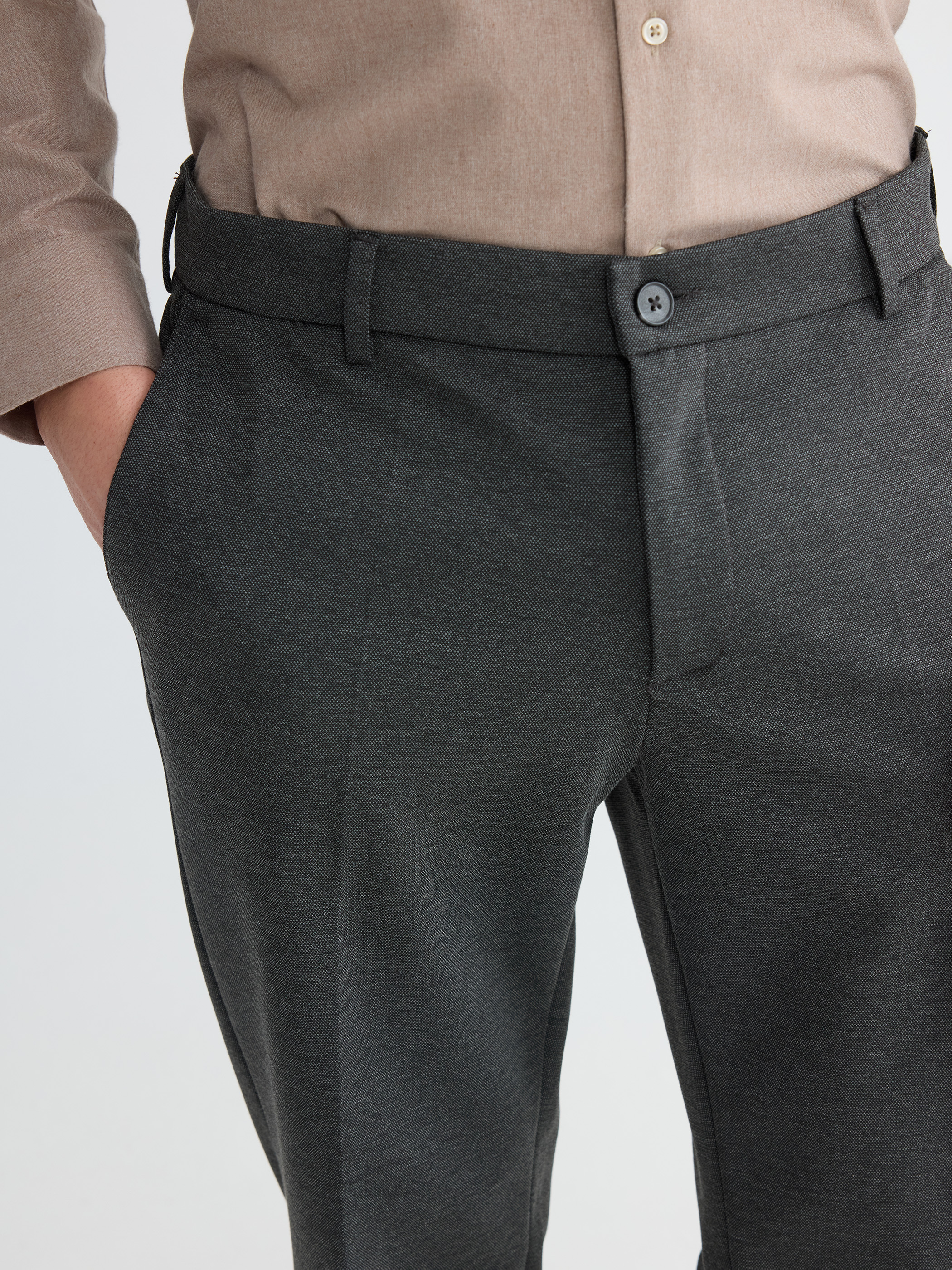 LCWAIKIKI Classic Dar Kalıp Erkek Chino Pantolon görsel 3