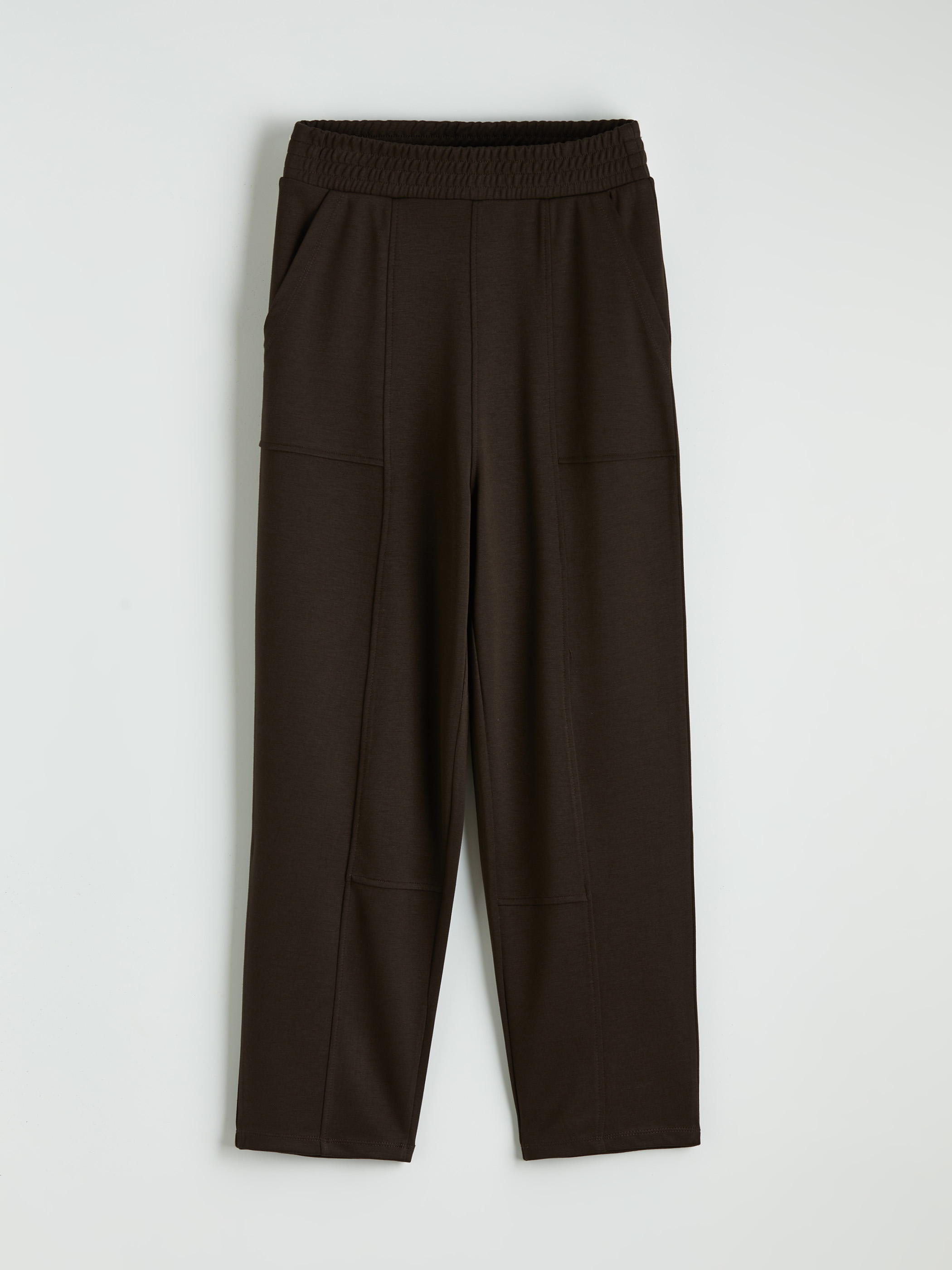 LCW Modest Beli Lastikli Soft Touch Kadın Eşofman Altı görsel 4