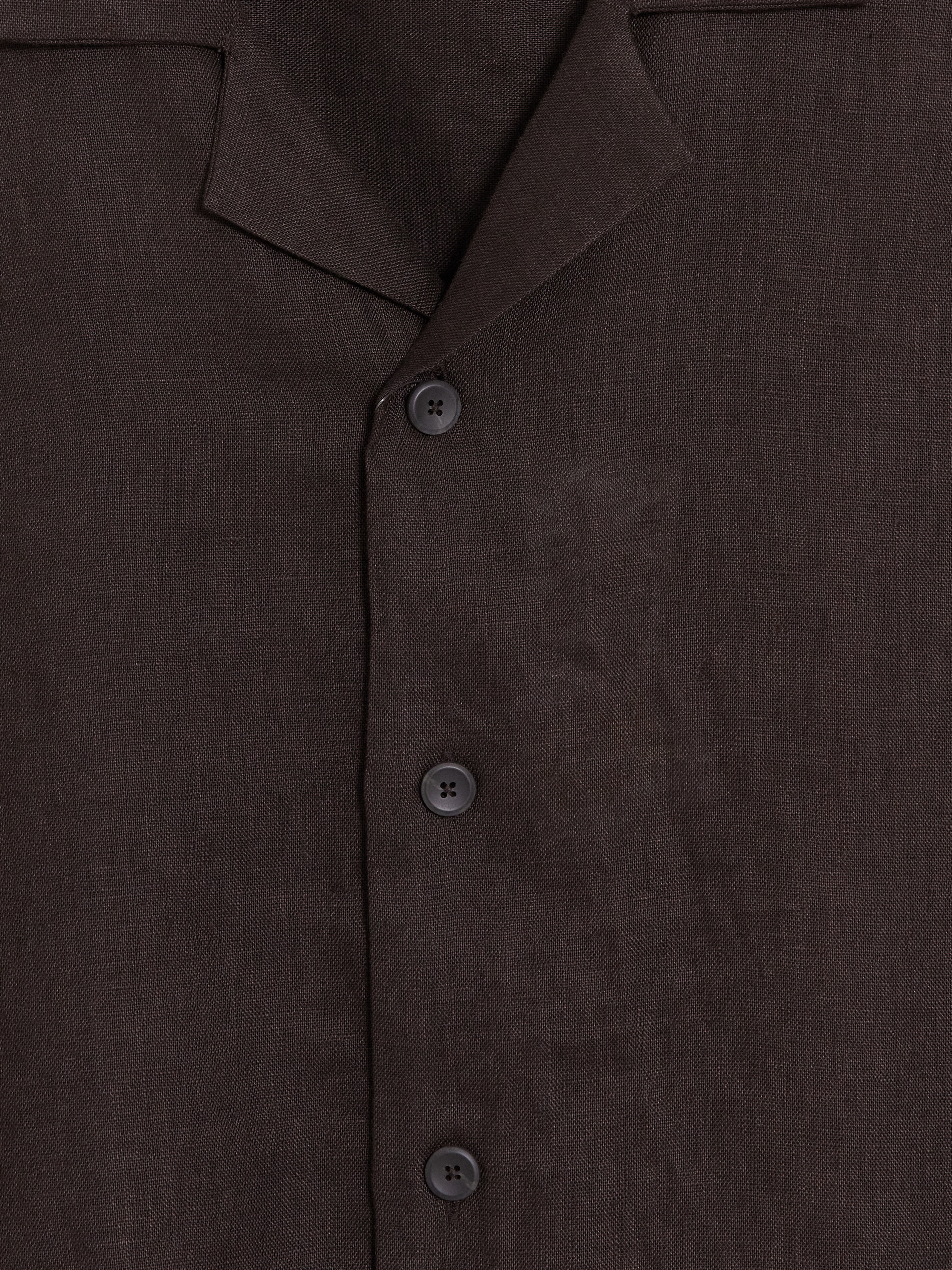 SOUTHBLUE Loose Fit %100 Keten Erkek Gömlek görsel 7
