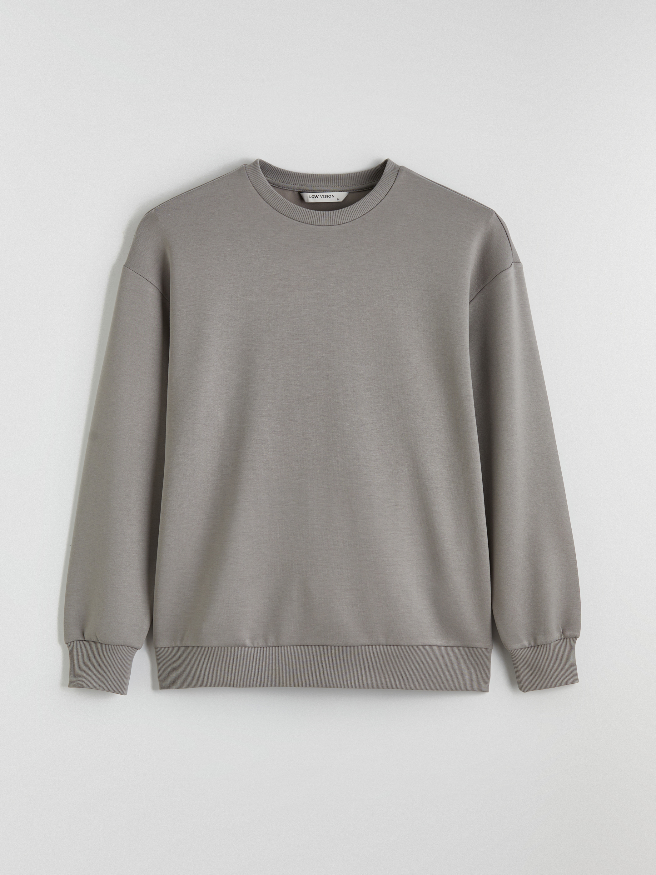LCW Vision Bisiklet Yaka Erkek Sweatshirt görsel 5