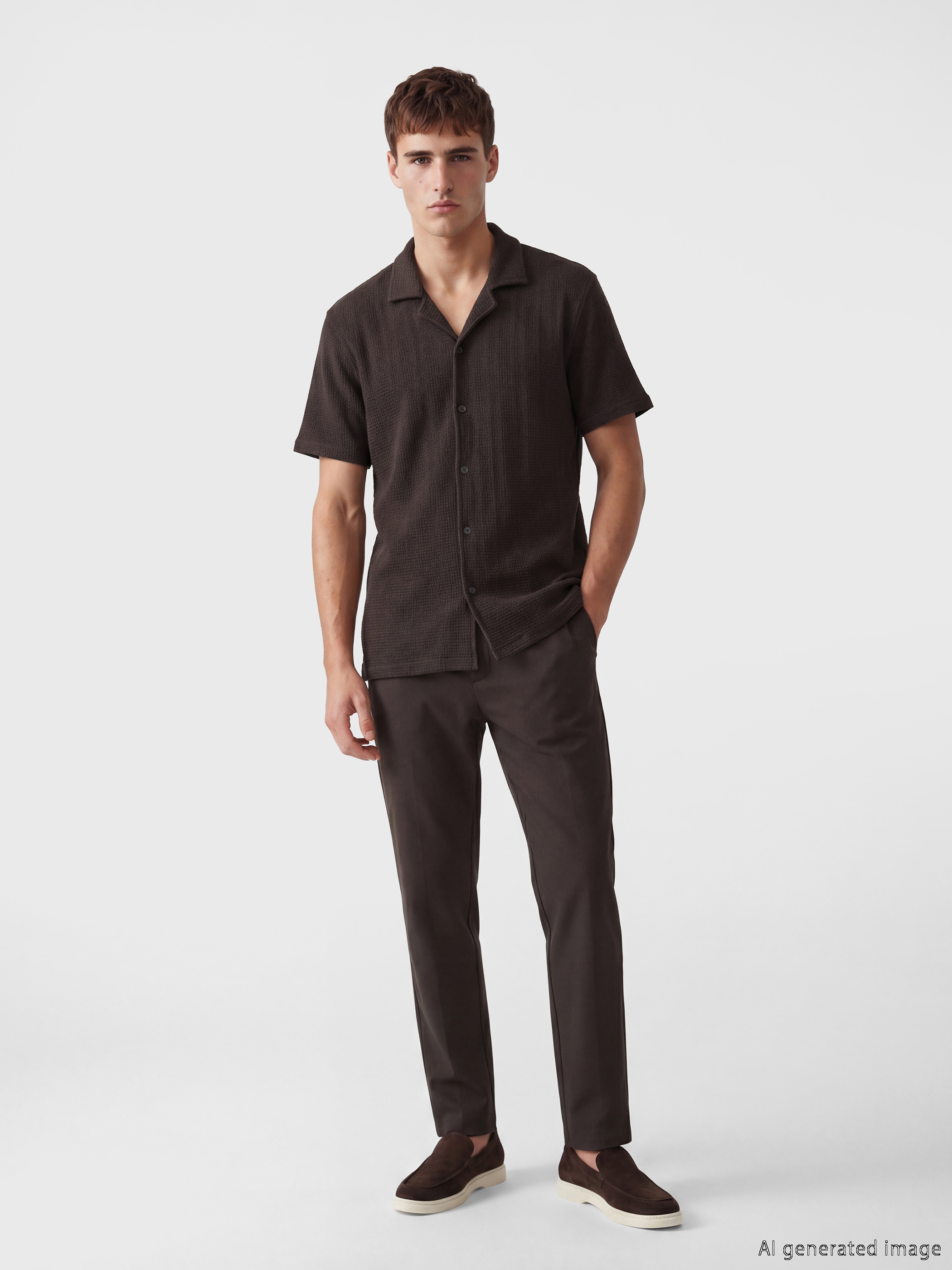 LCW Vision Regular Fit Erkek Gömlek görsel 2