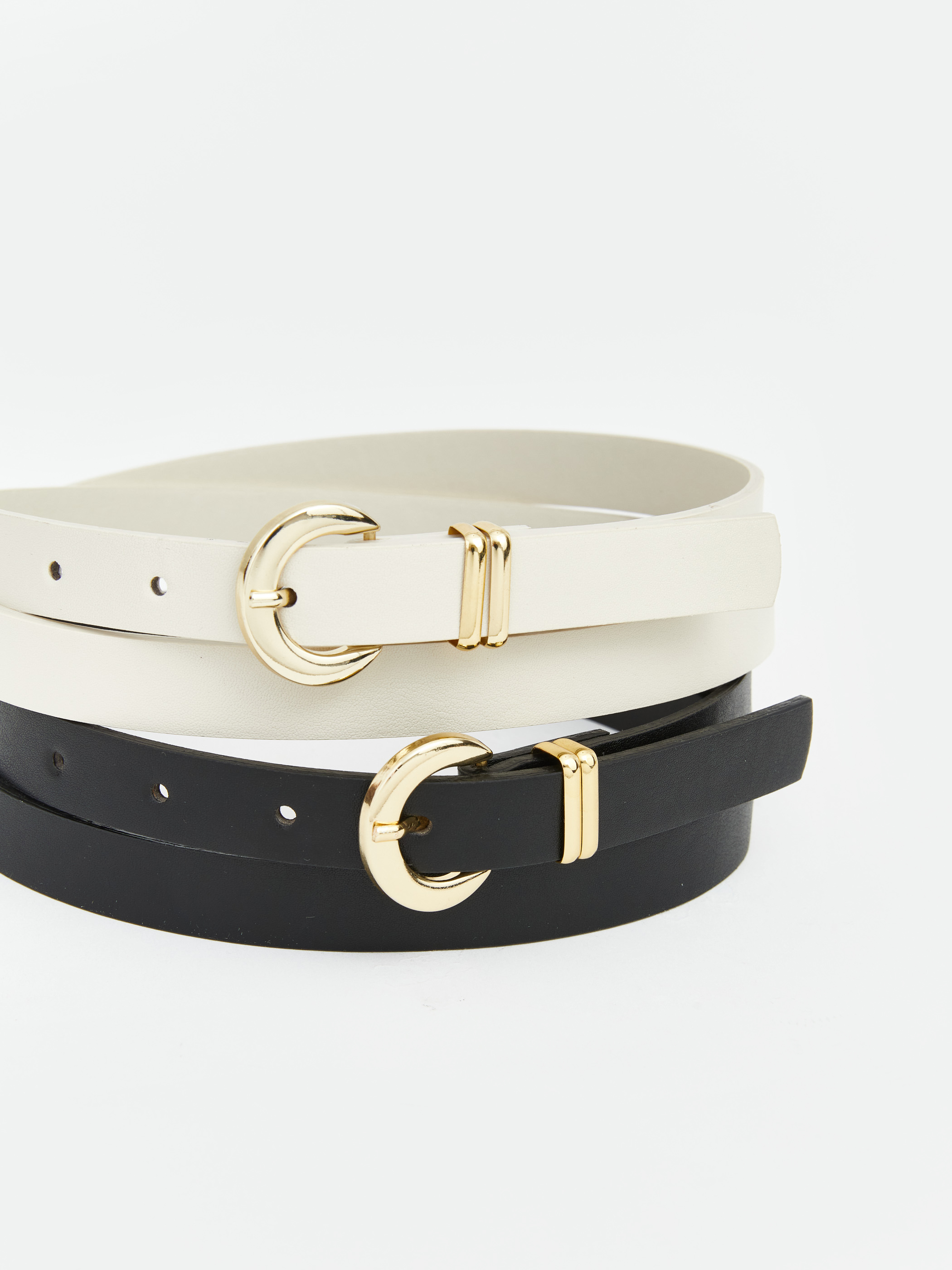 LCW ACCESSORIES Deri Görünümlü Kadın Kemer 2'li görsel 2