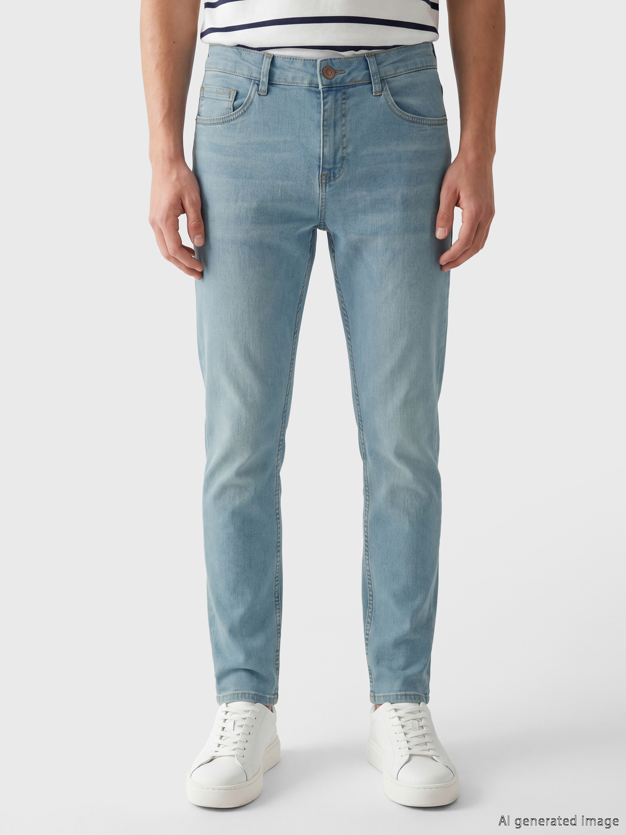 LCW Jeans 750 Slim Fit Erkek Jean Pantolon görsel 2