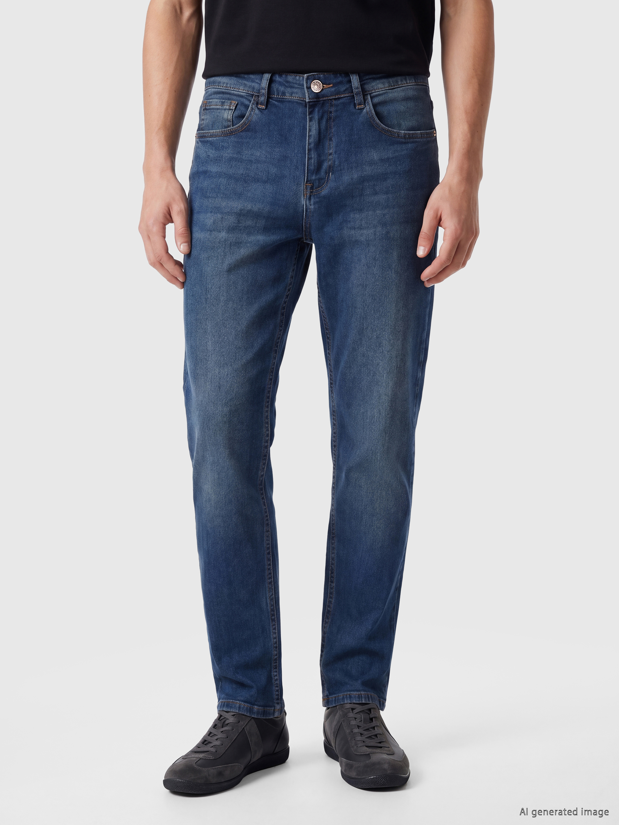 LCW Jeans 750 Slim Fit Erkek Jean Pantolon görsel 3