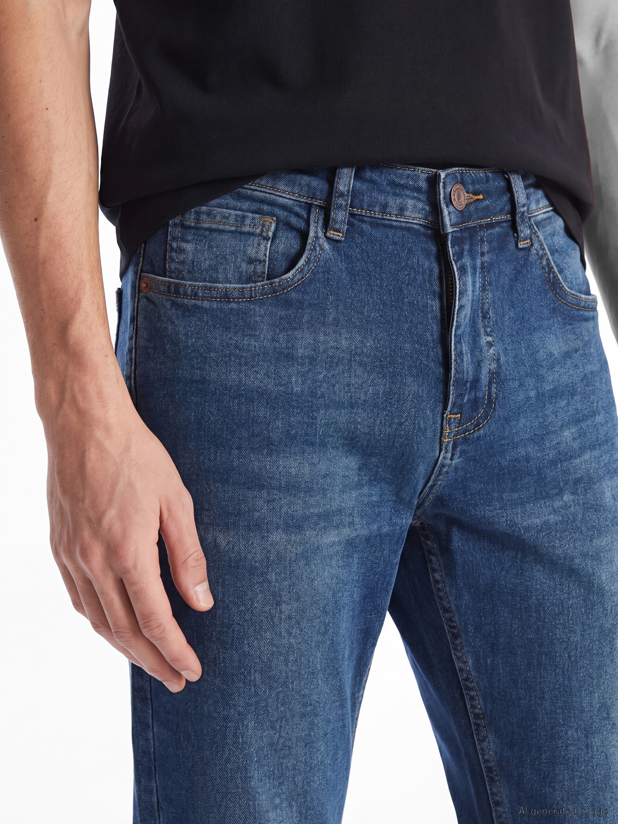 LCW Jeans 750 Slim Fit Erkek Jean Pantolon görsel 5