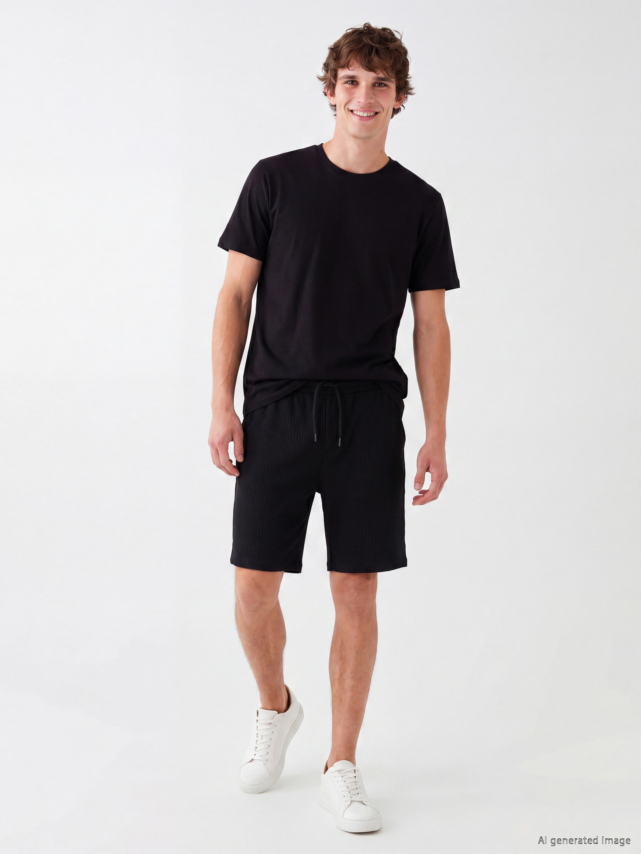 LC WAIKIKI Regular Fit Çizgili Erkek Şort