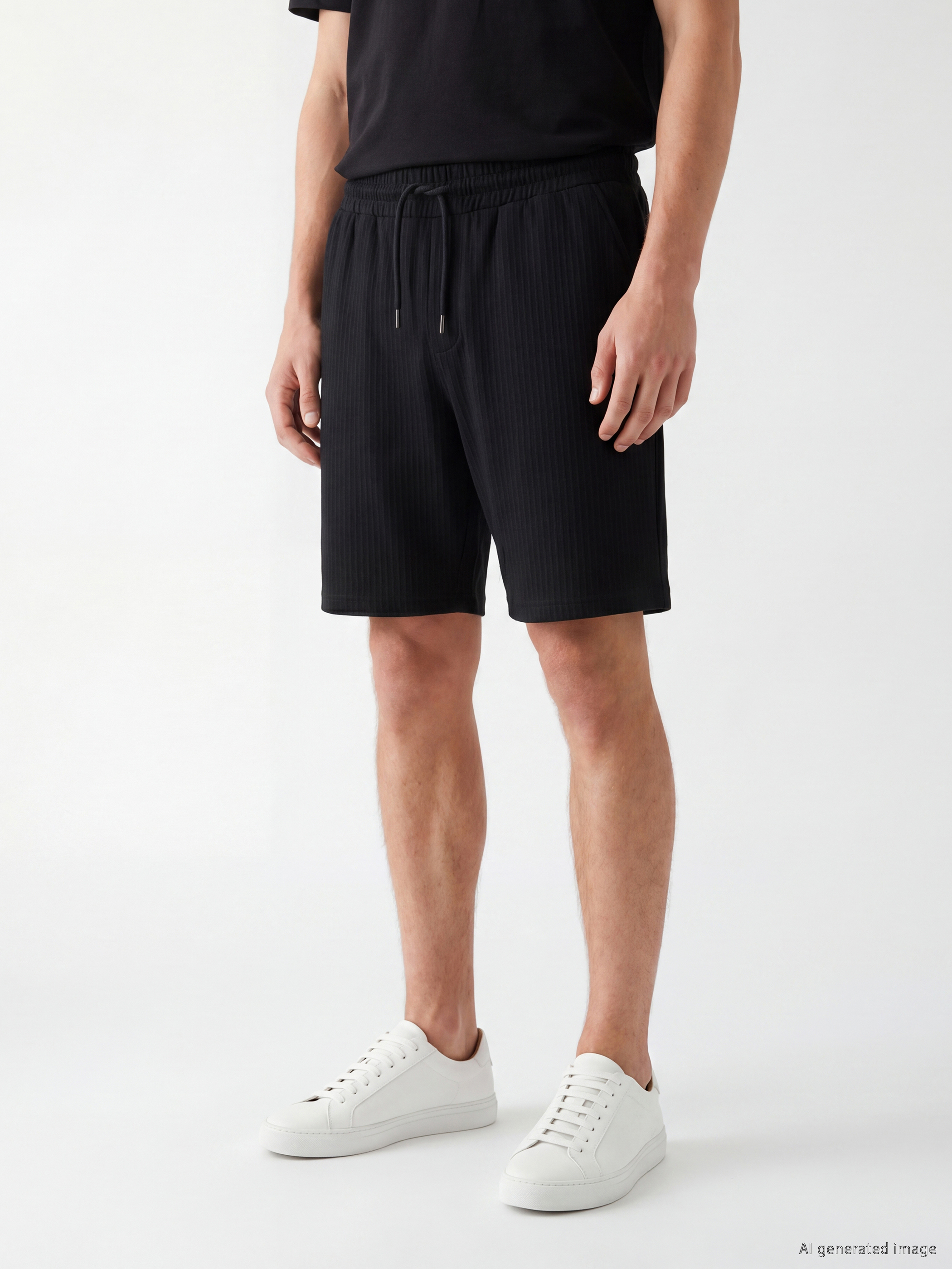 LC WAIKIKI Regular Fit Çizgili Erkek Şort görsel 2