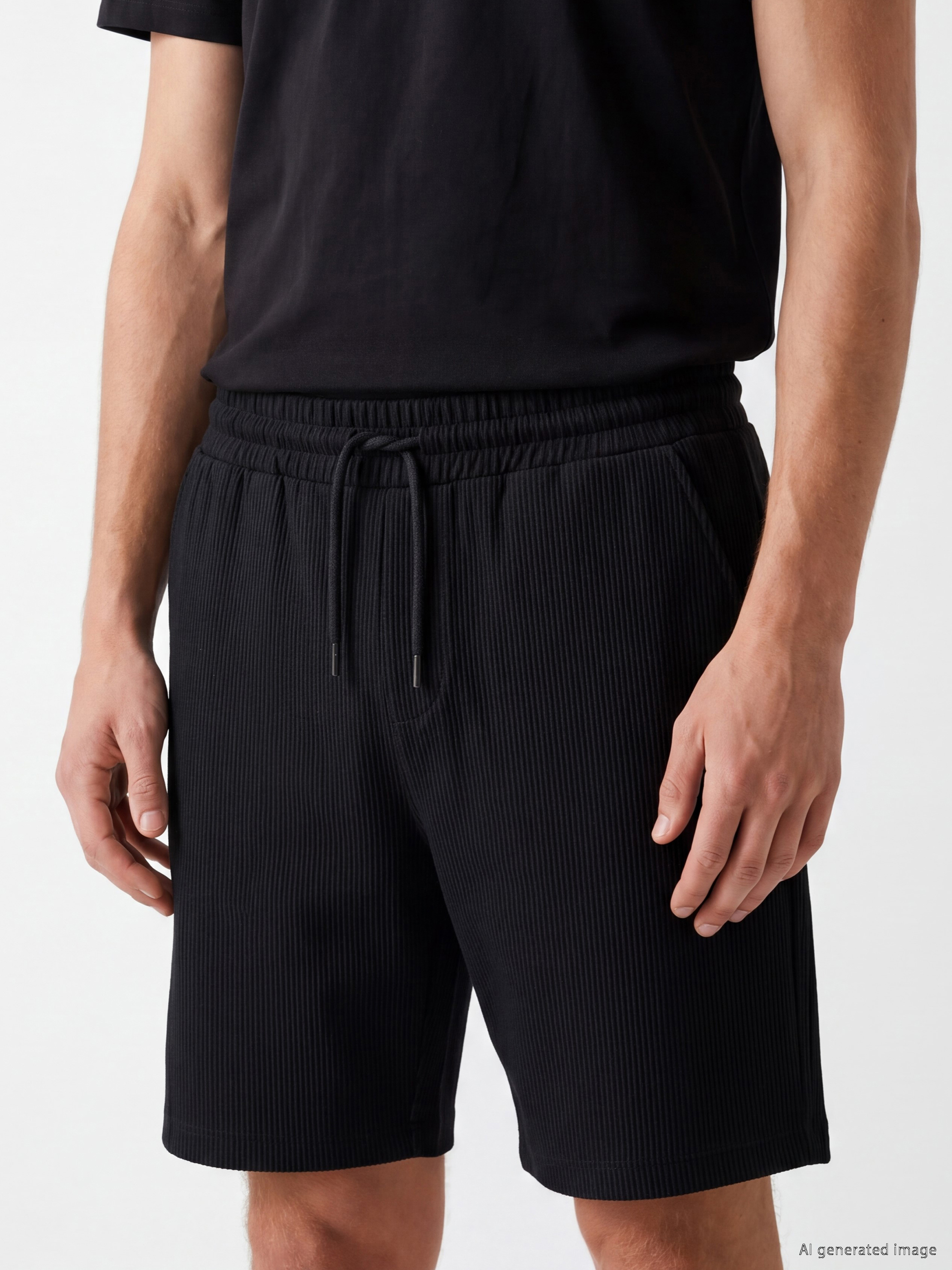 LC WAIKIKI Regular Fit Çizgili Erkek Şort görsel 3