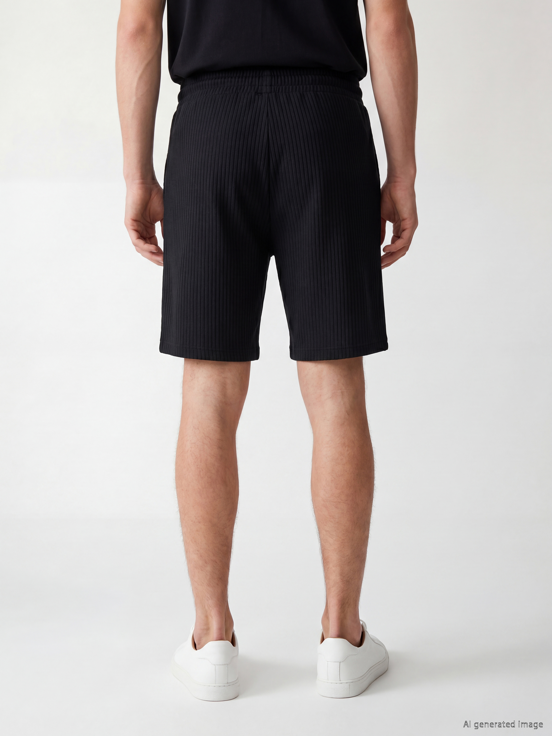 LC WAIKIKI Regular Fit Çizgili Erkek Şort görsel 4