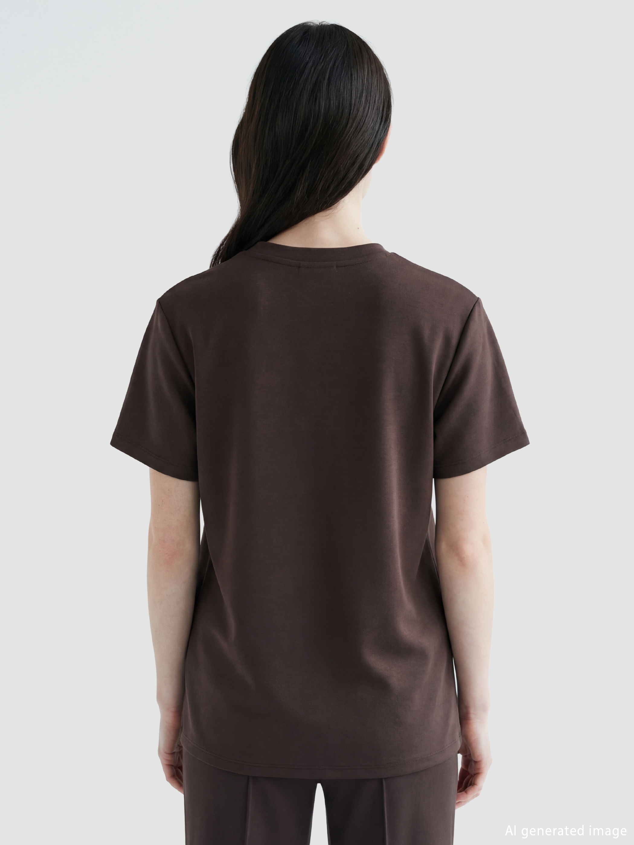 LCW Comfort Soft Touch Kadın Tişört görsel 4