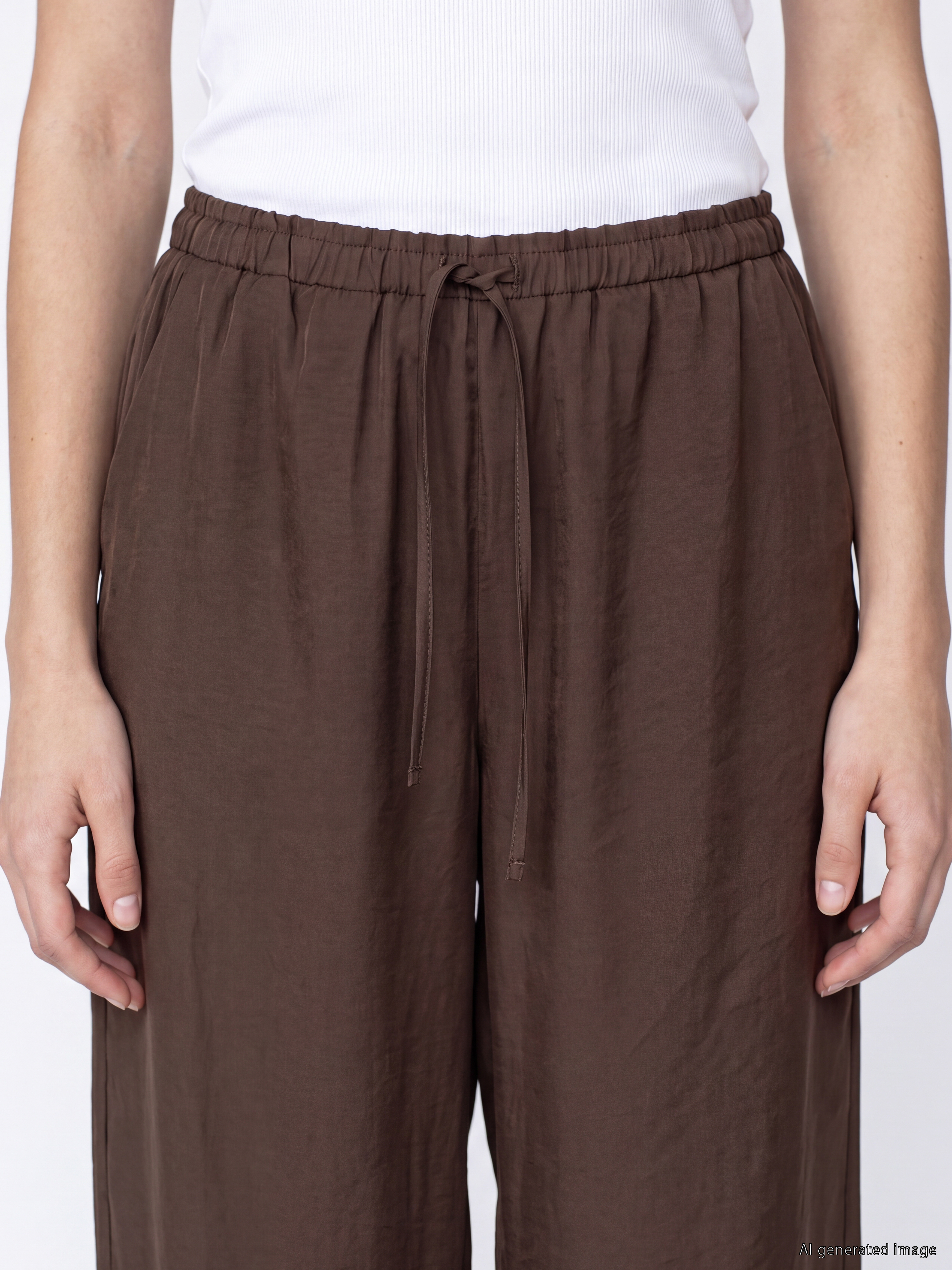 LCW Modest Beli Lastikli Modal Karışımlı Kadın Pantolon görsel 3