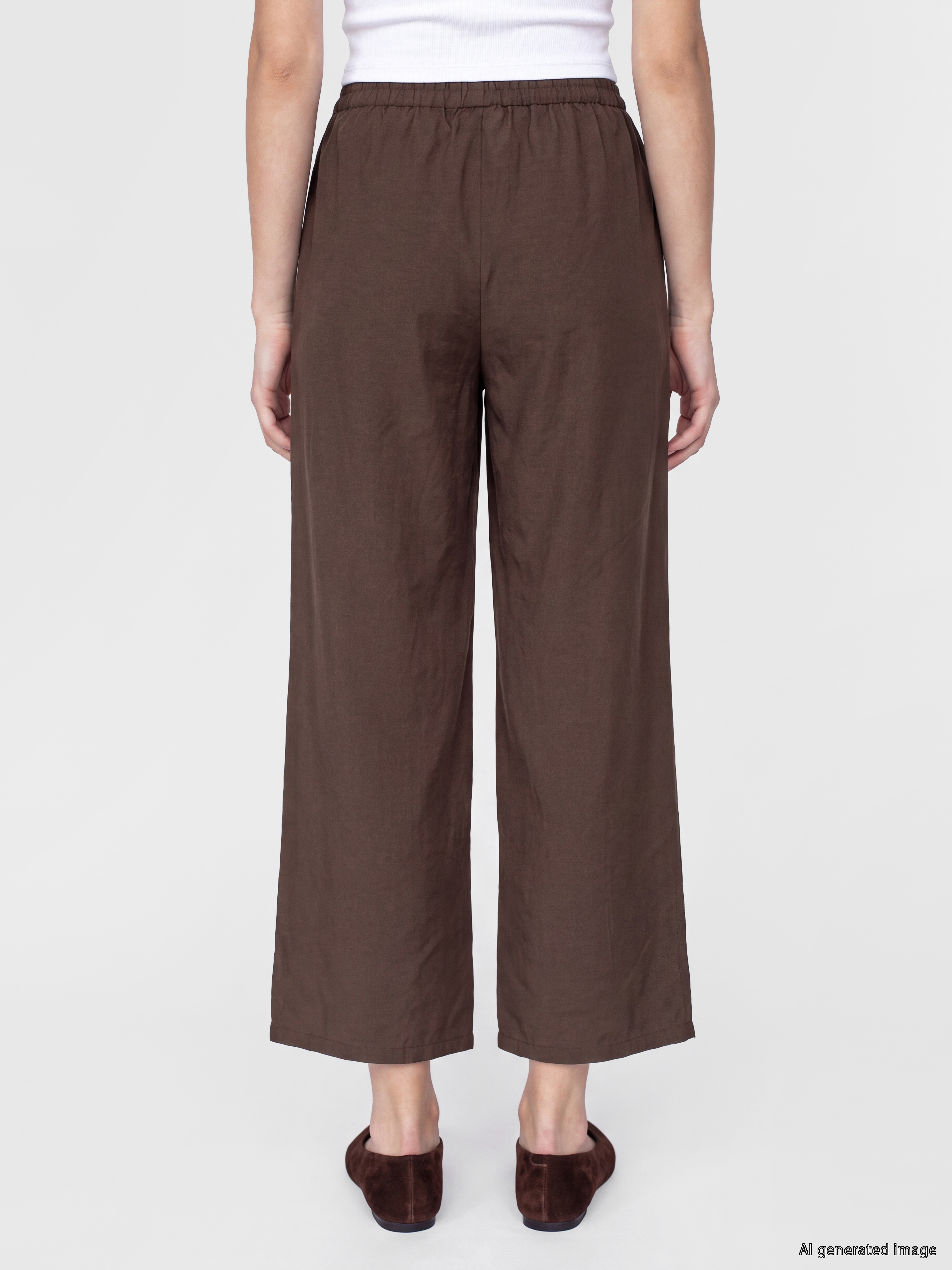 LCW Modest Beli Lastikli Modal Karışımlı Kadın Pantolon görsel 4